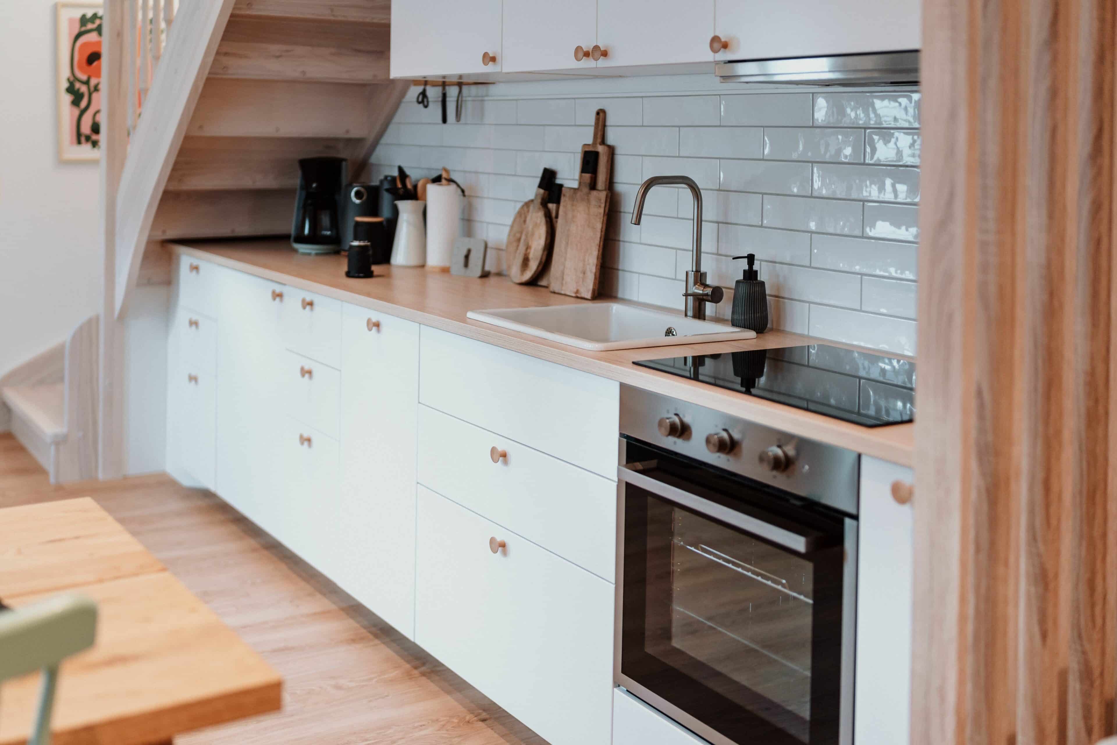 Küchenzeile im Spreewaldhaus