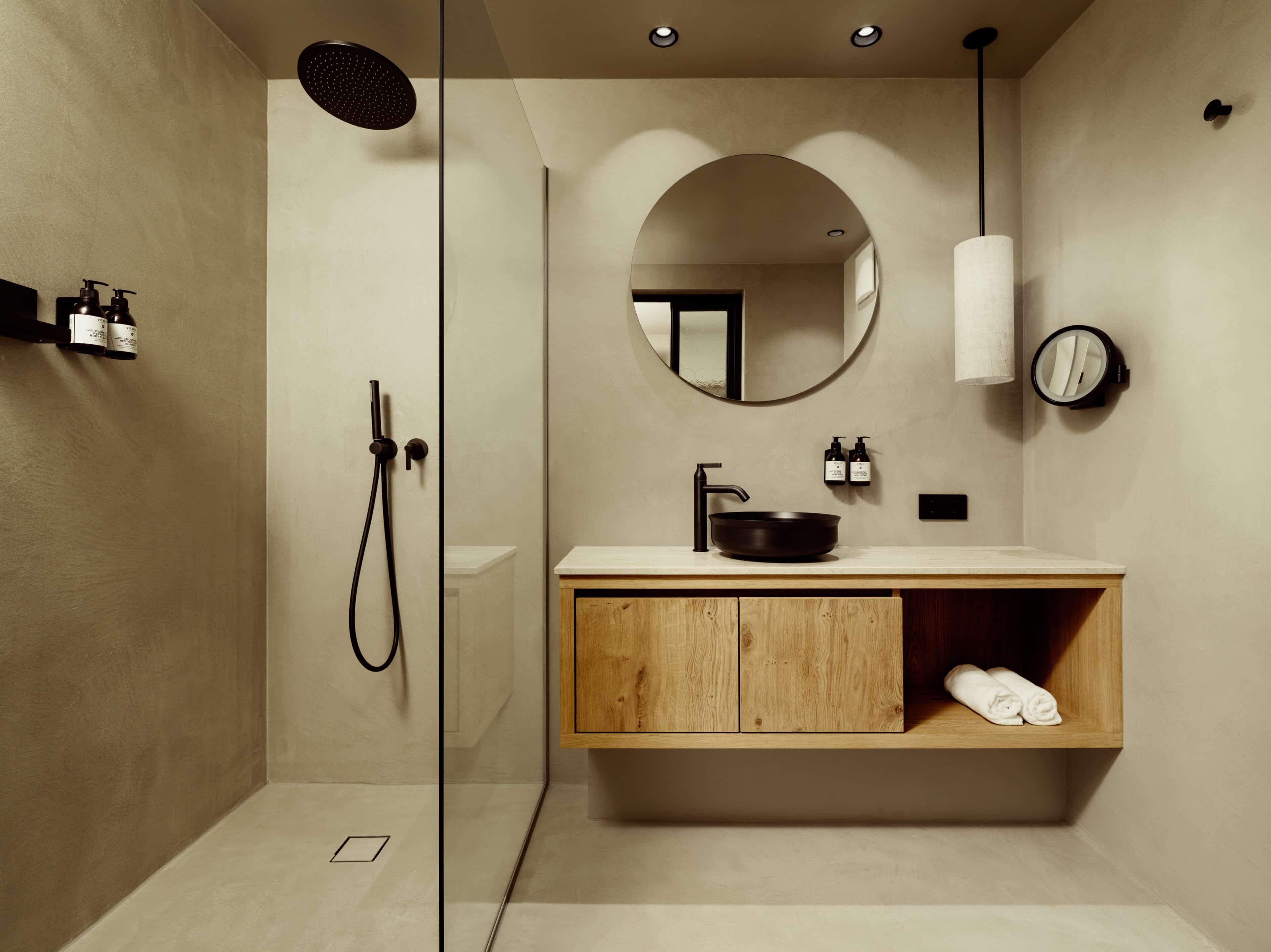 Badezimmer im Adler Historic Guesthouse