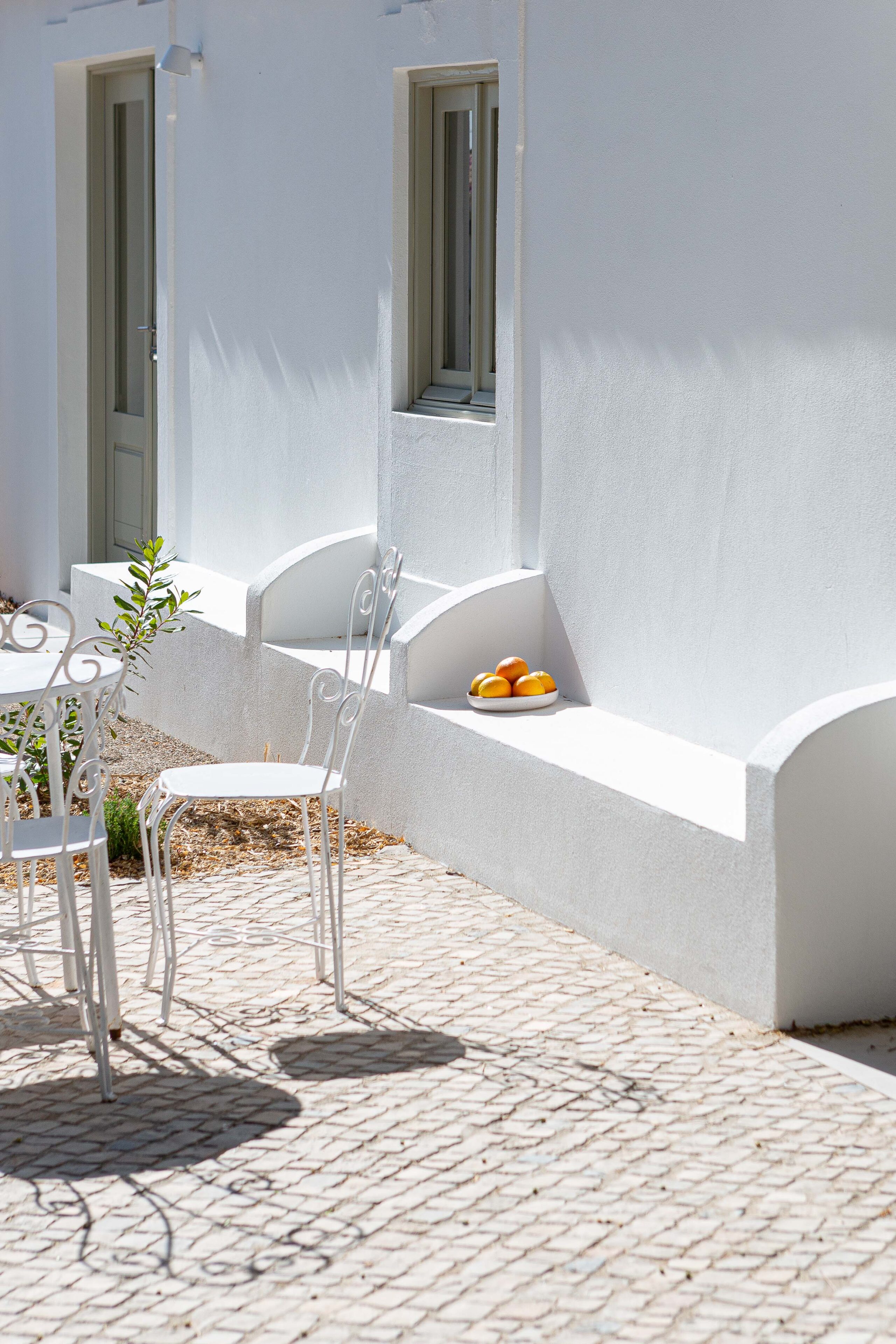 Terrasse vorm Ferienhaus âmago