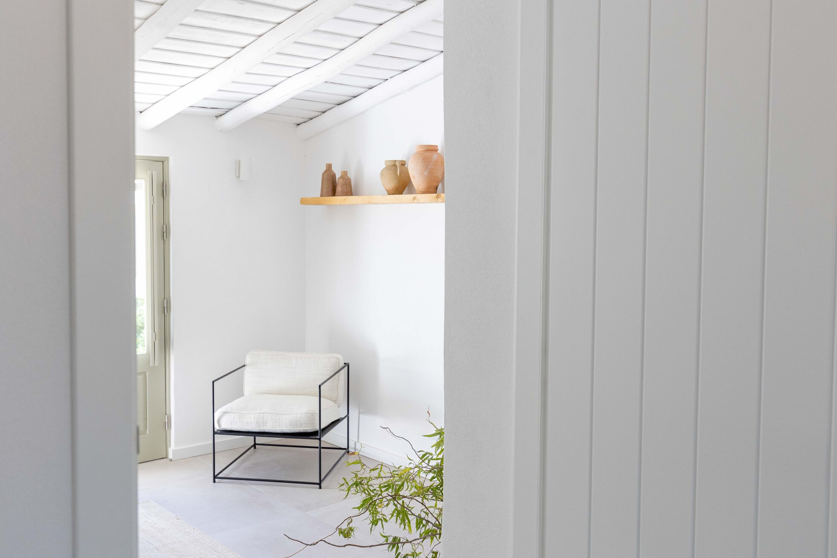 Sitzplatz in Ecke, Ferienhaus âmago