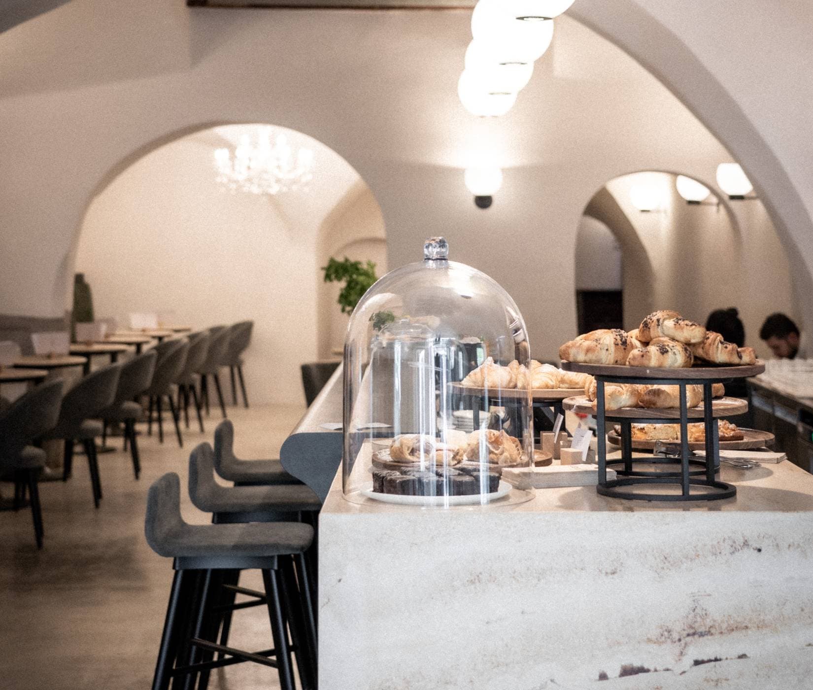 Gastraum im Adler Historic Guesthouse