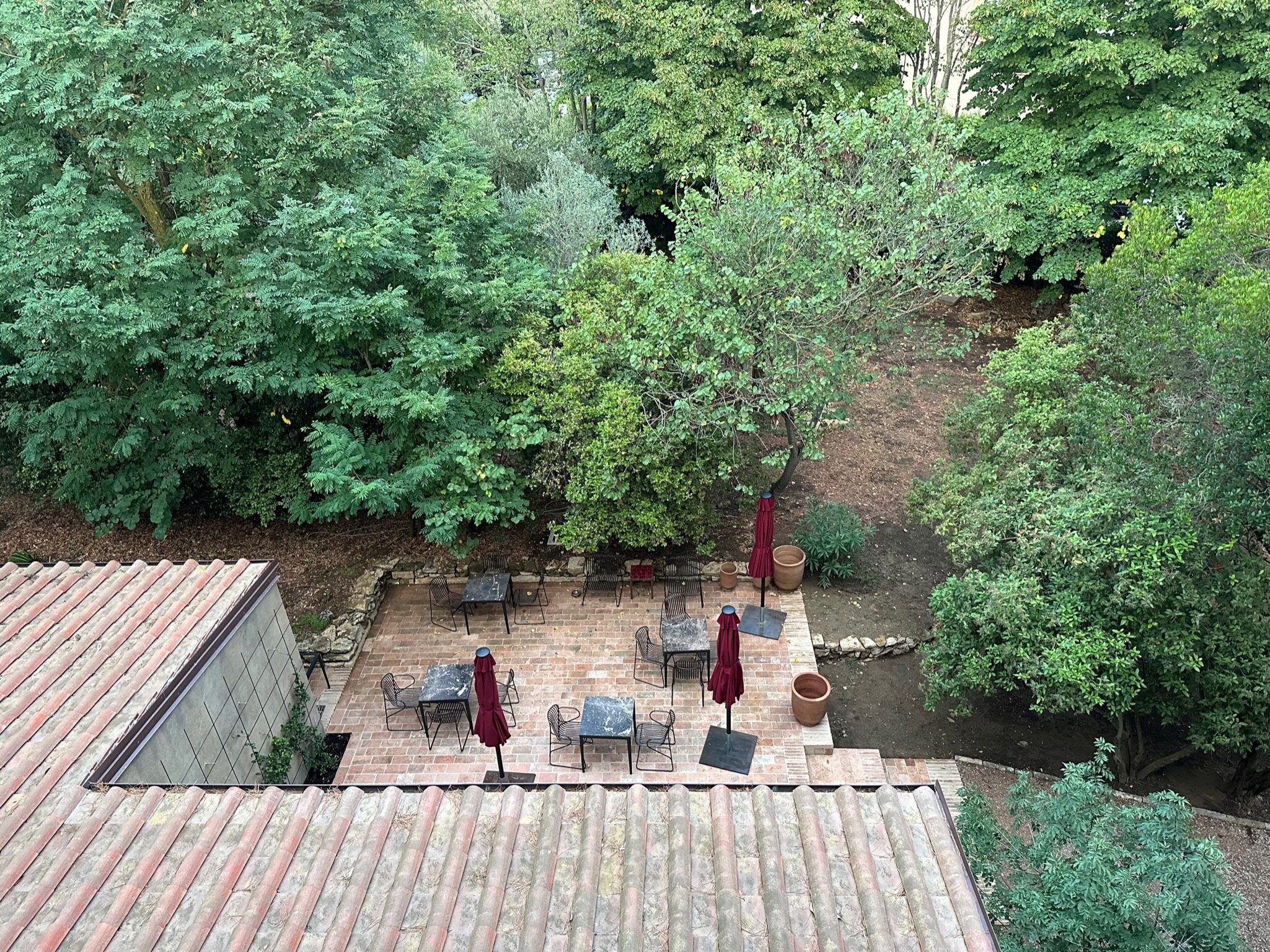 Blick in den Innenhof des Palazzo