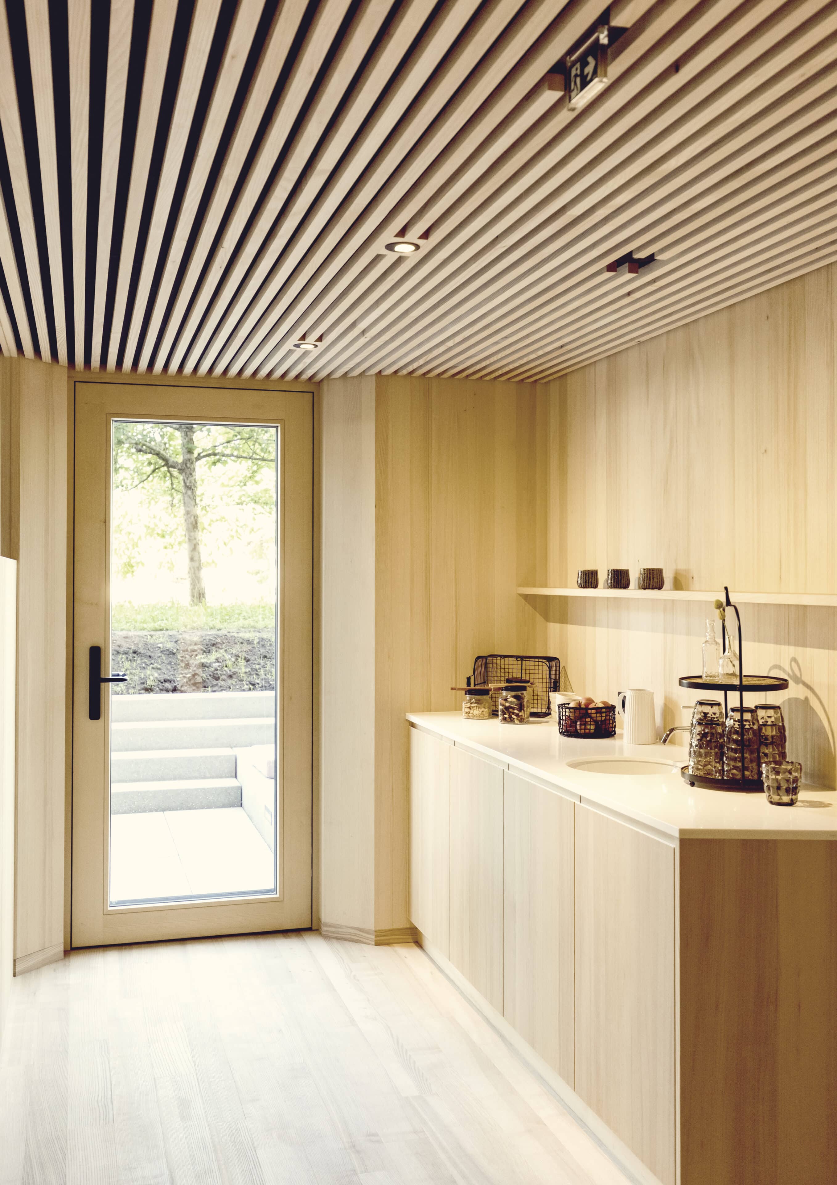 Küchenzeile im Apartment