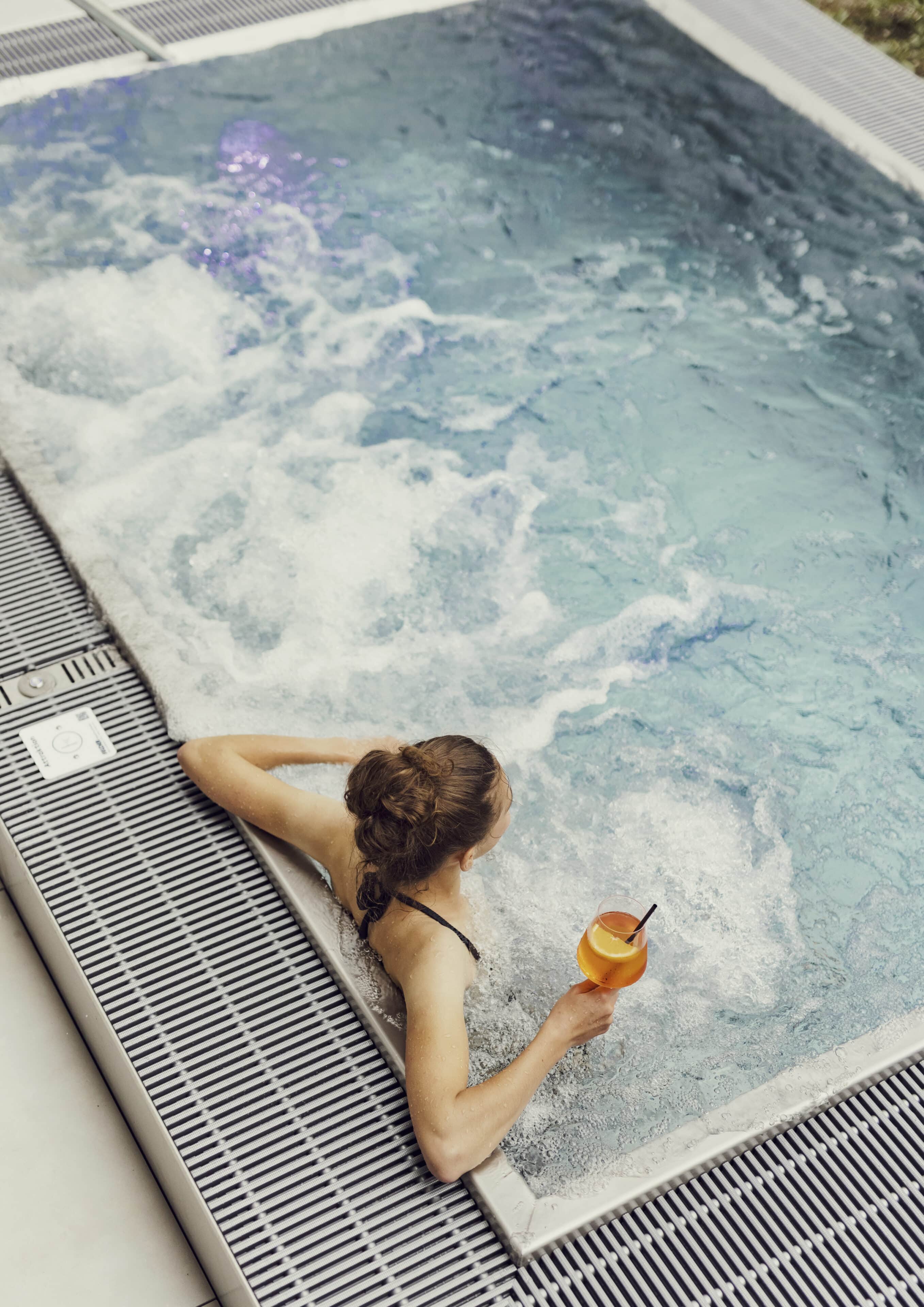 Wellness: Pool im Gasthaus