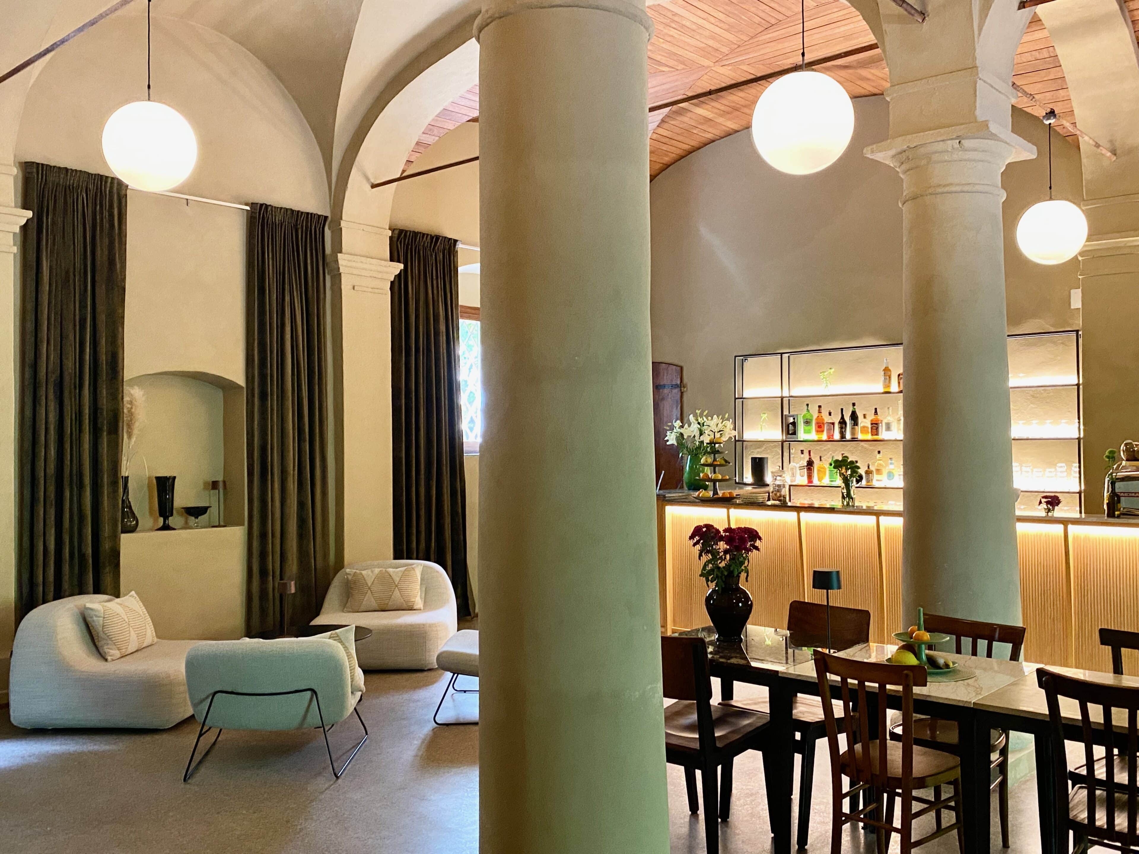 Bar und Restaurant im Palazzo