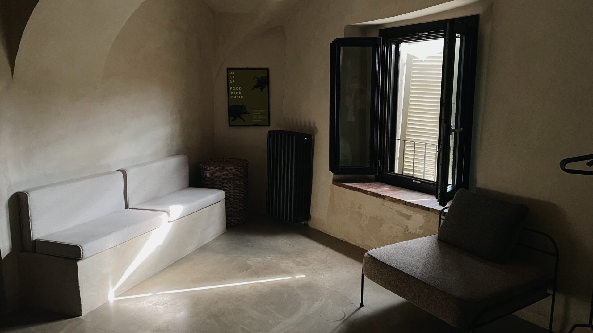 Wohnraum im Castello des Vereins Serafina