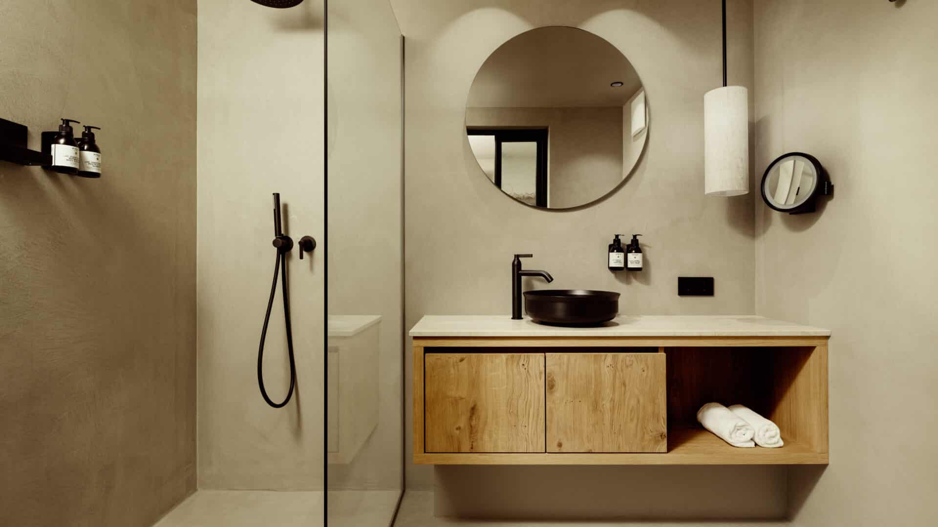Badezimmer im Adler Historic Guesthouse