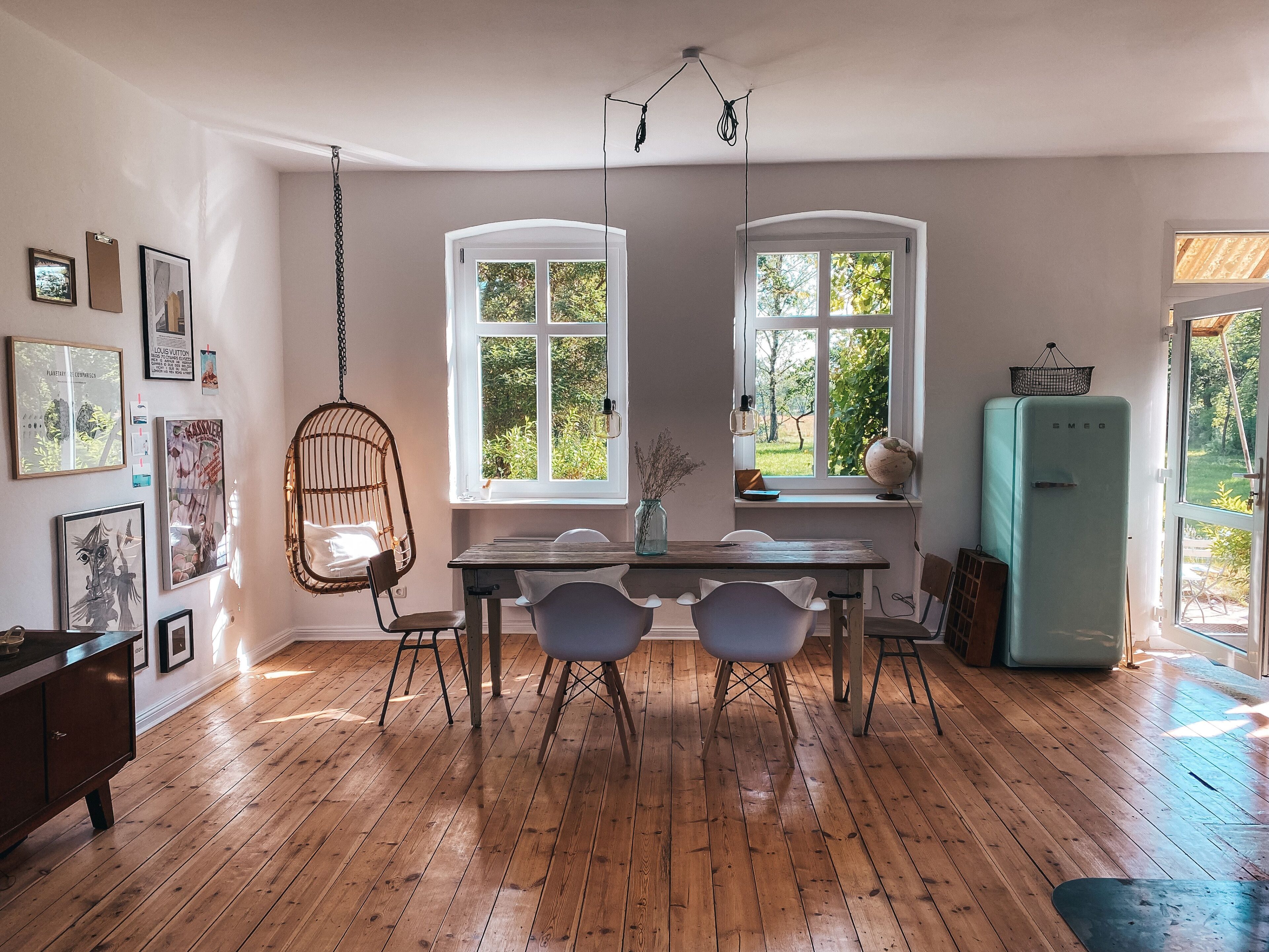 Wohnraum mit Ausblick im Alten Dorfhaus