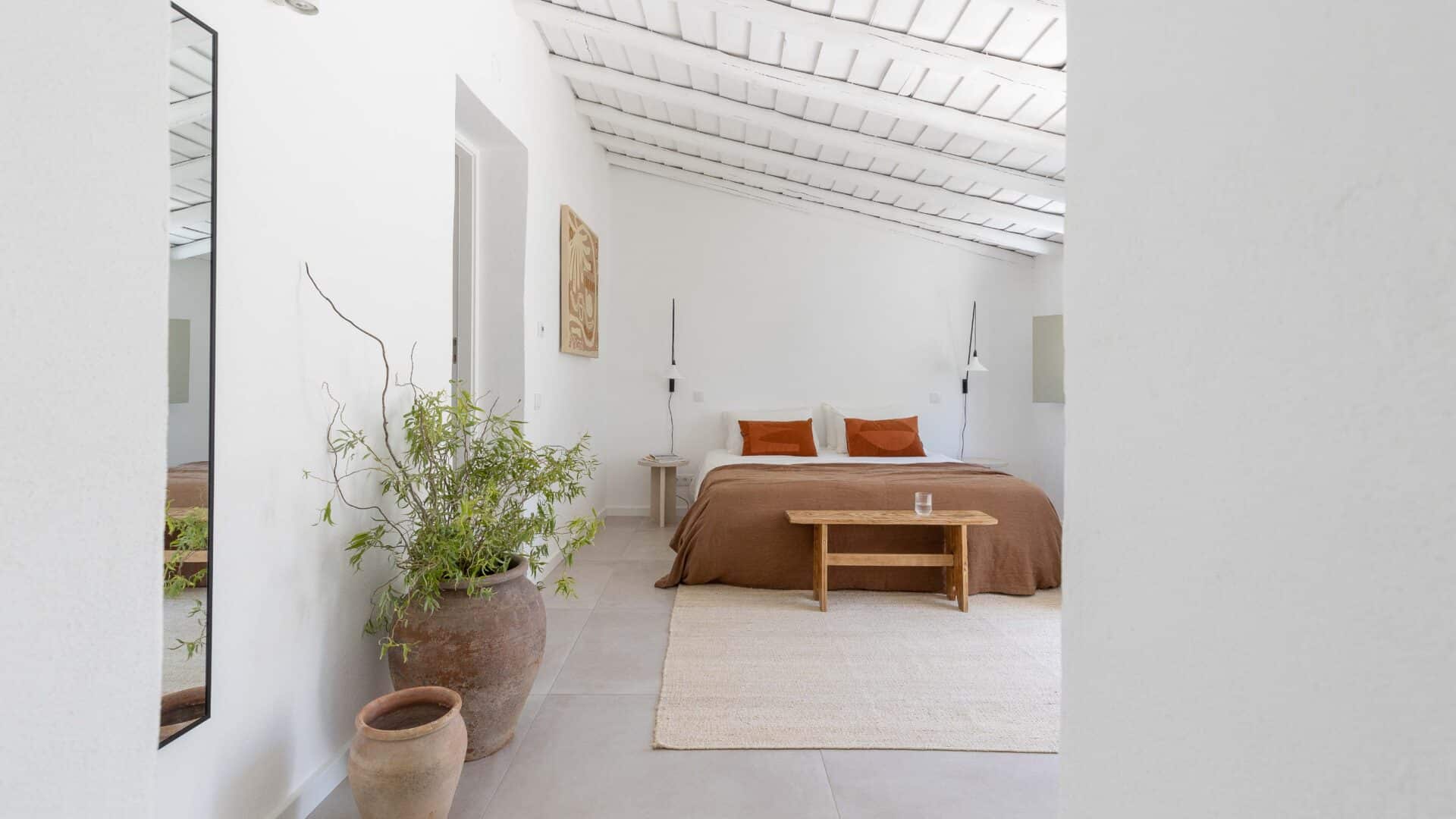 Wohnzimmer im Ferienhaus âmago