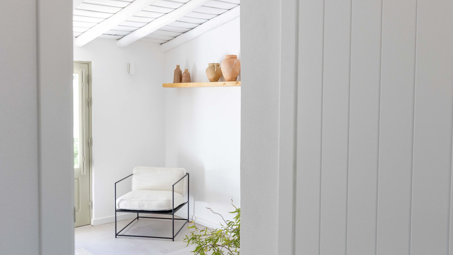 Sitzplatz in Ecke, Ferienhaus âmago