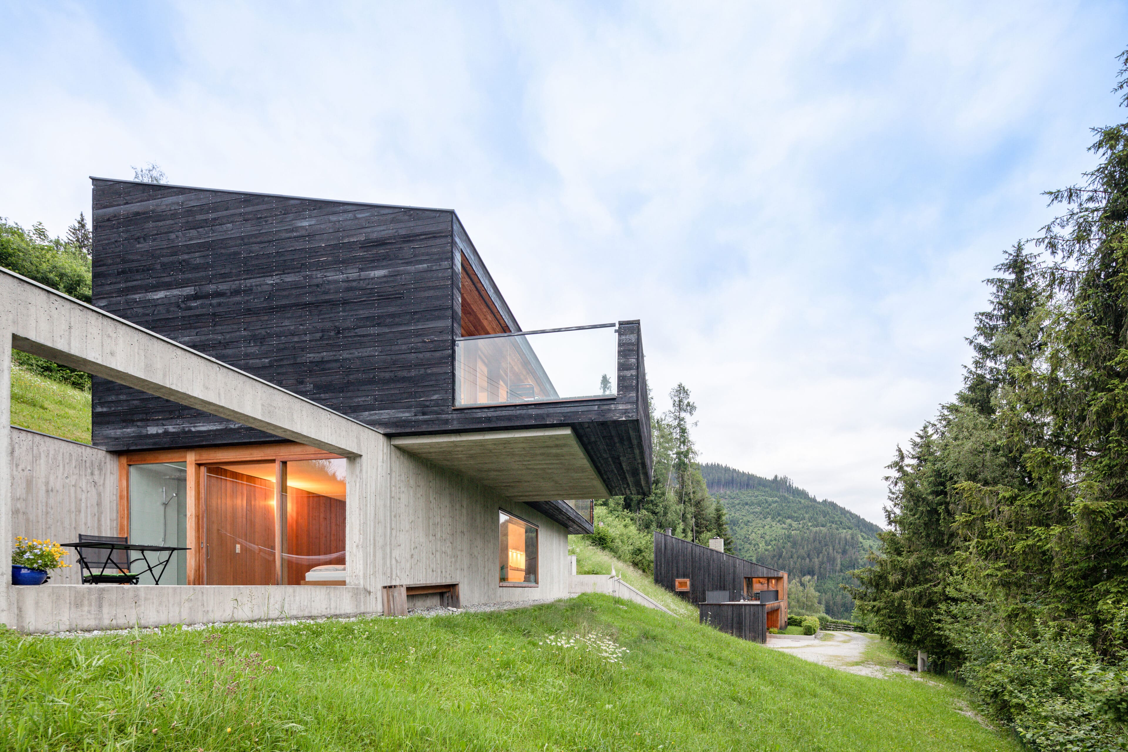 Architektur, Moderner Entwurf, Österreich, Architektenhaus, Ferienhaus. Hohen Tauern