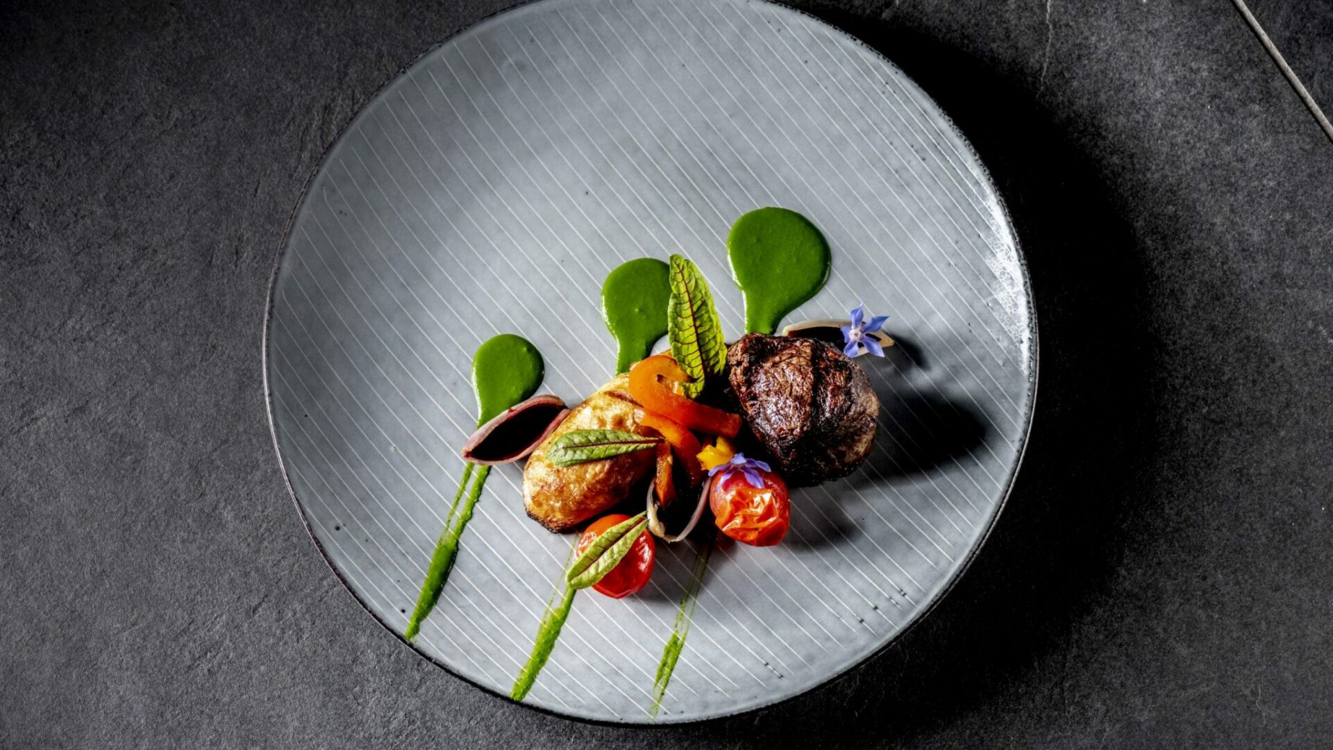 Food im Restaurant Kaspa im Hotel ader