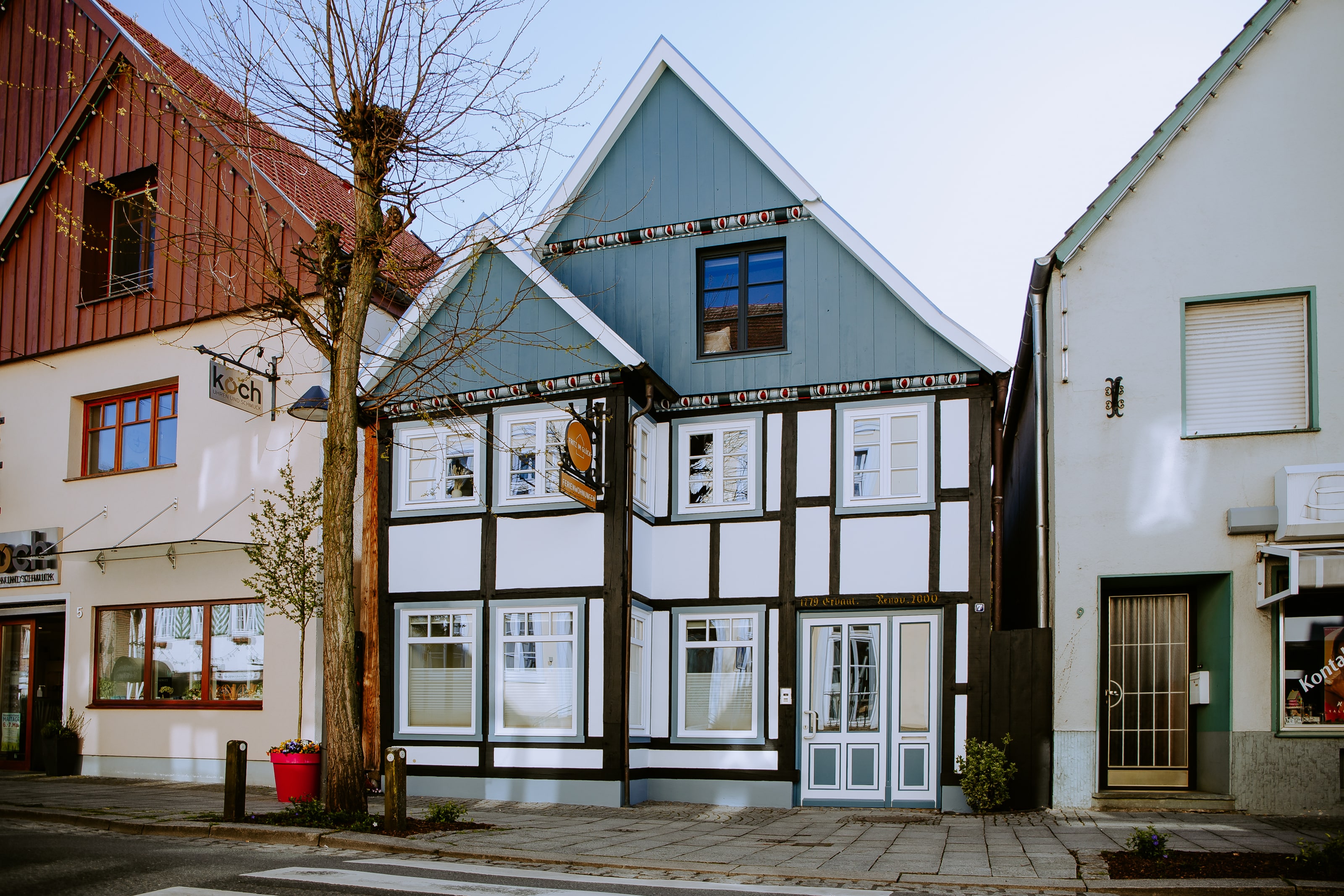 Fritz im Glück, Annis Apartment, Rietberg, Design-Ferienwohnung, Unterkunft für große Gruppen, Unterkunft für Großfamilien, Hideaway
