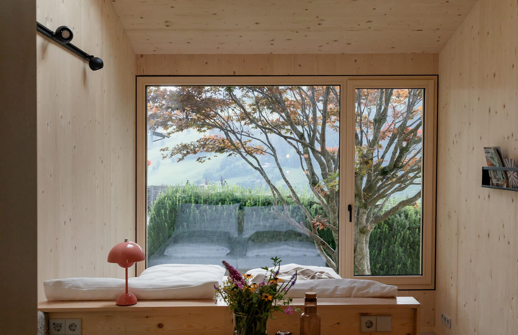 biyou cabin Ausblick