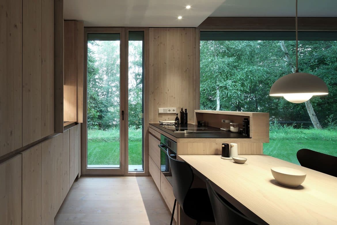 Allerzeit, Ferienhaus, Aller, Lüneburger Heide, Architektenhaus, Design, minimalistisch, Architektur