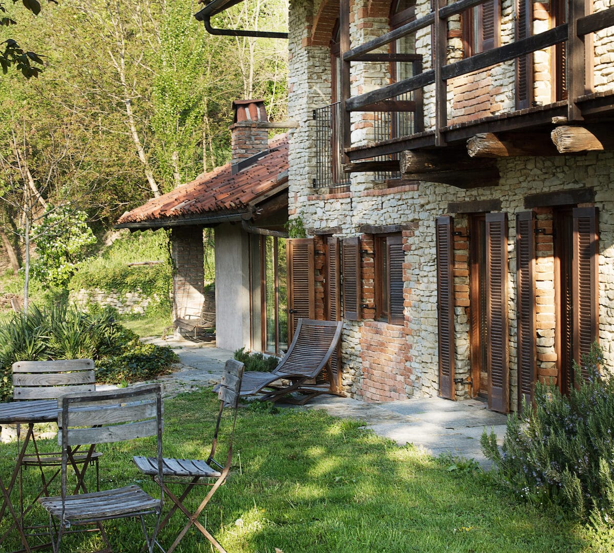 Aussenansicht des Ferienhauses Bocciarda, Serafina