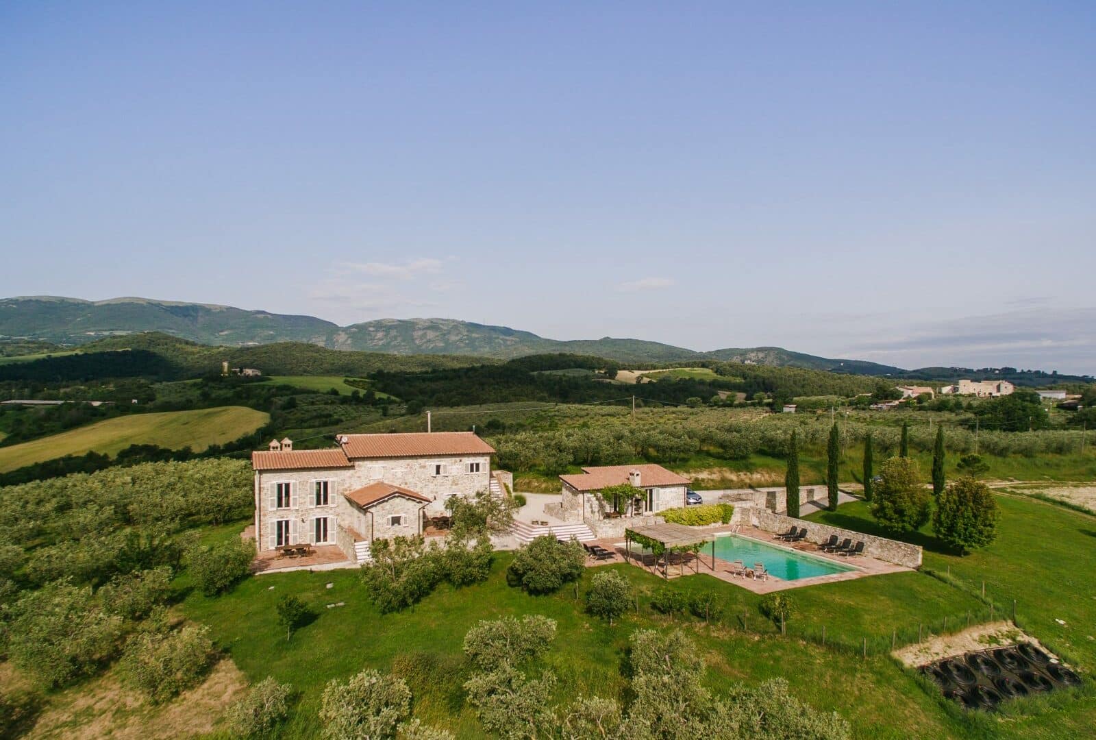 Casa Winter, Umbrien, Ferienhaus, Architektur, Design, Luxus, besondere Unterkunft