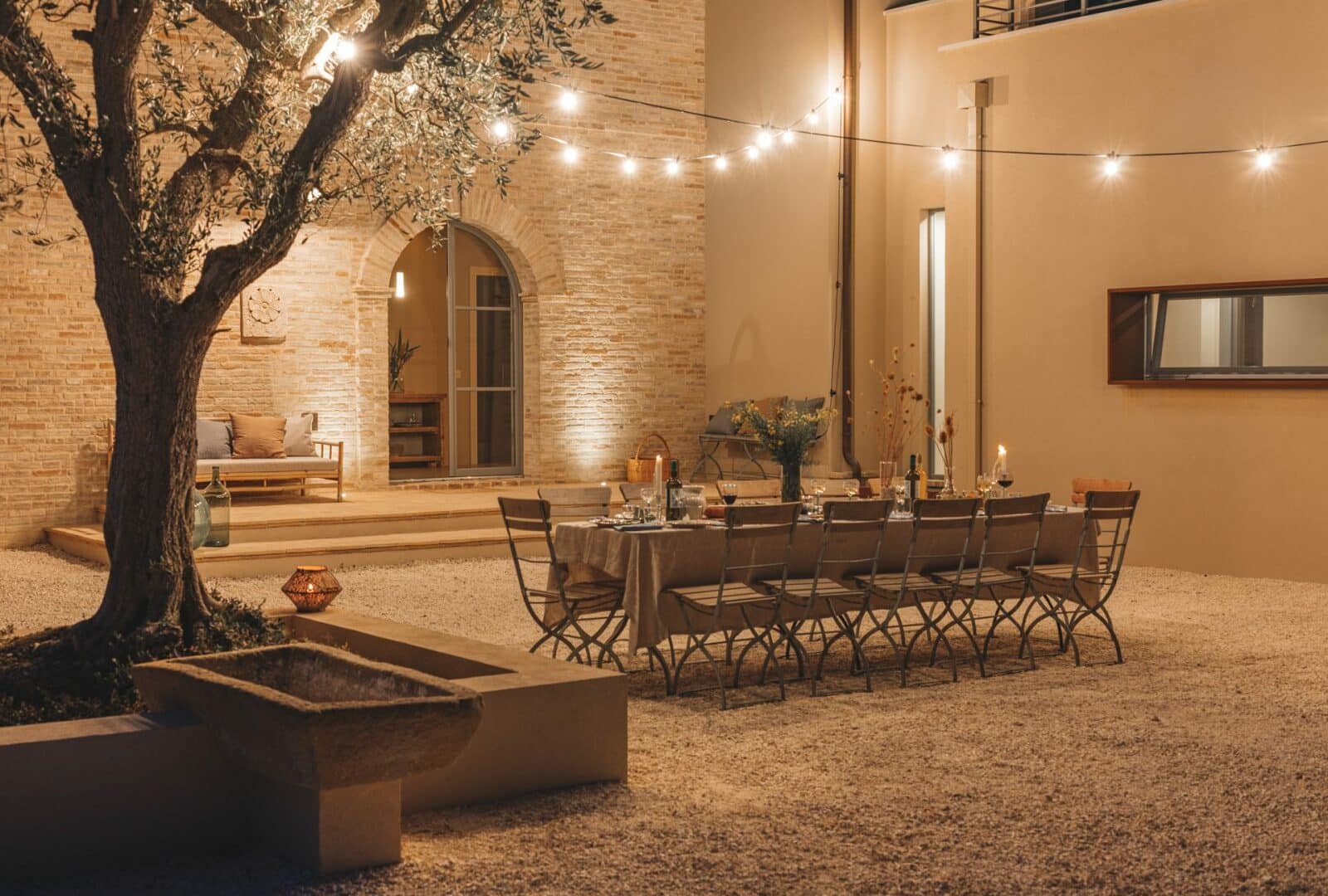 Casale tre gelsi_Courtyard