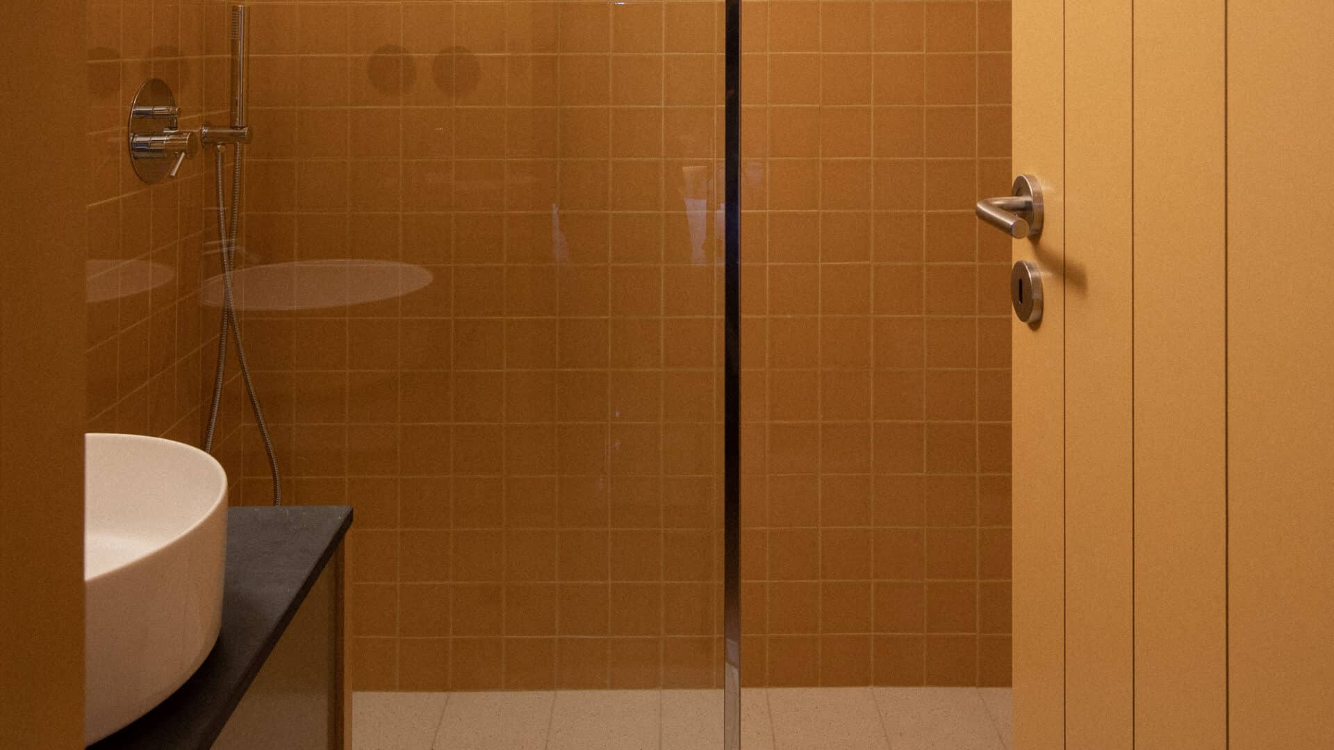 Badezimmer im Hotel Na Travessa Suites