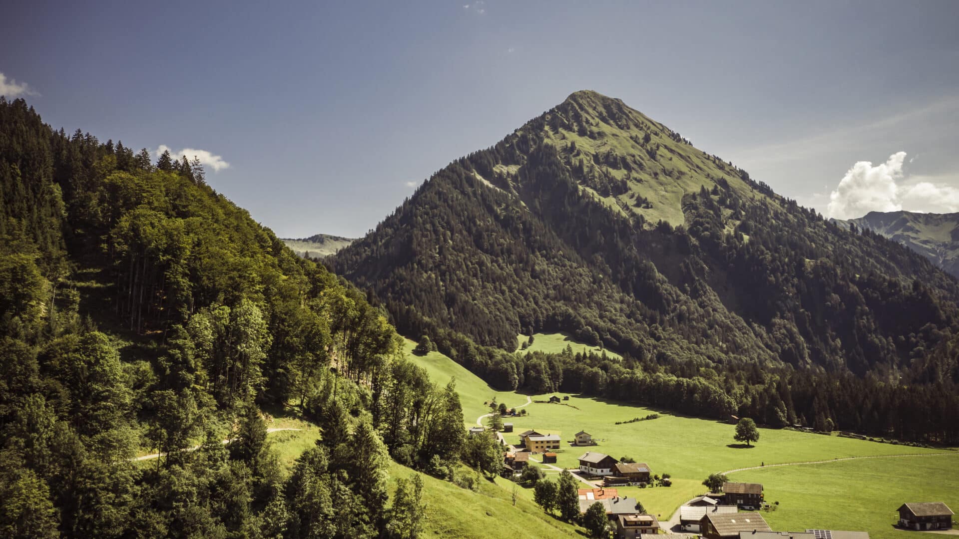 Detail: Berge