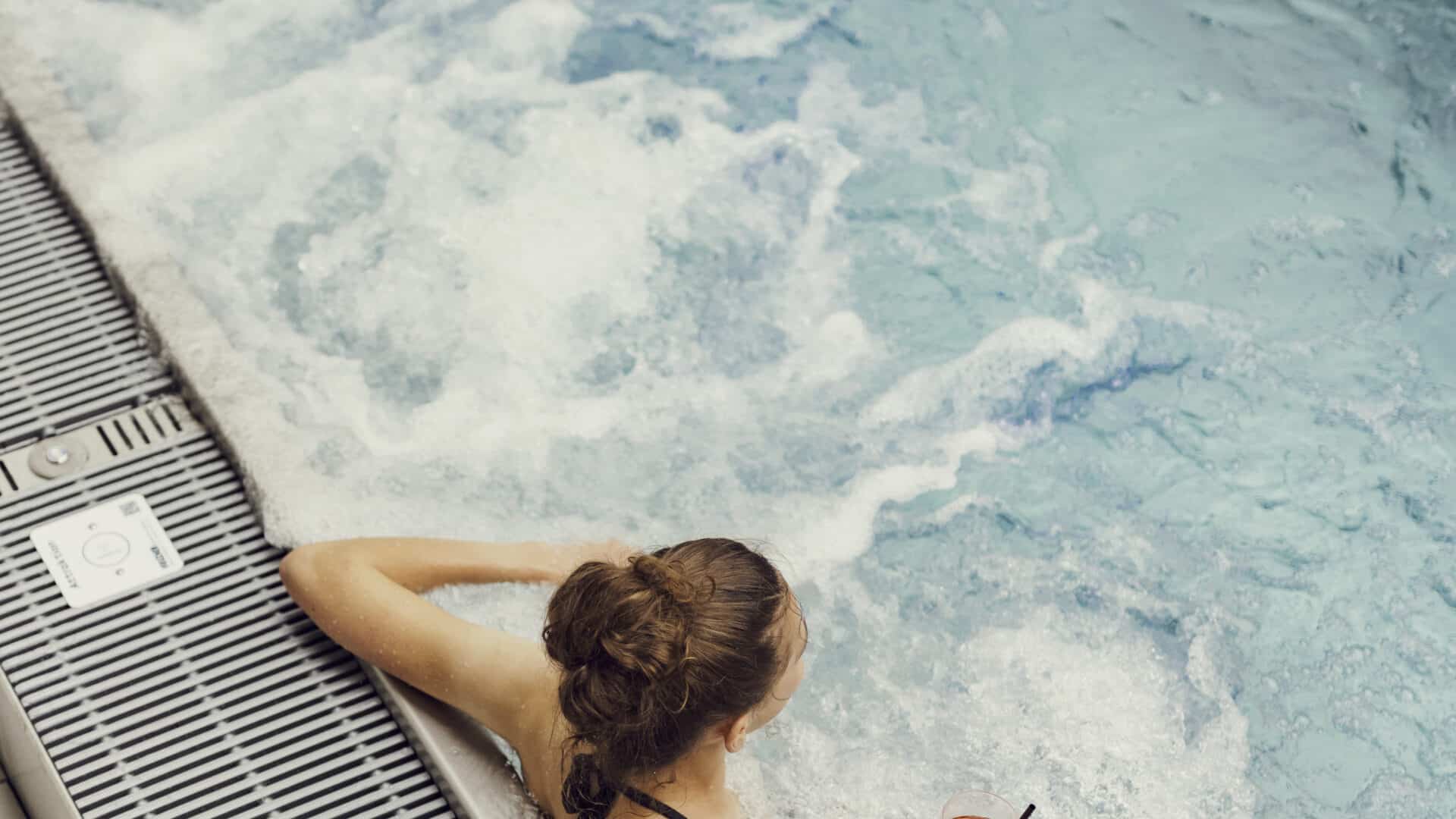 Wellness: Pool im Gasthaus