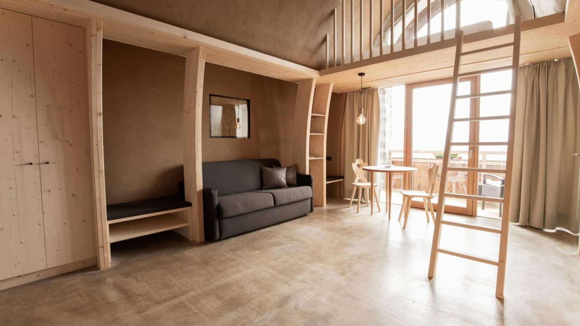 Dietrichhof, Bio-Bauernhof, Südtirol, Design, Architektur, Ferienwohnung