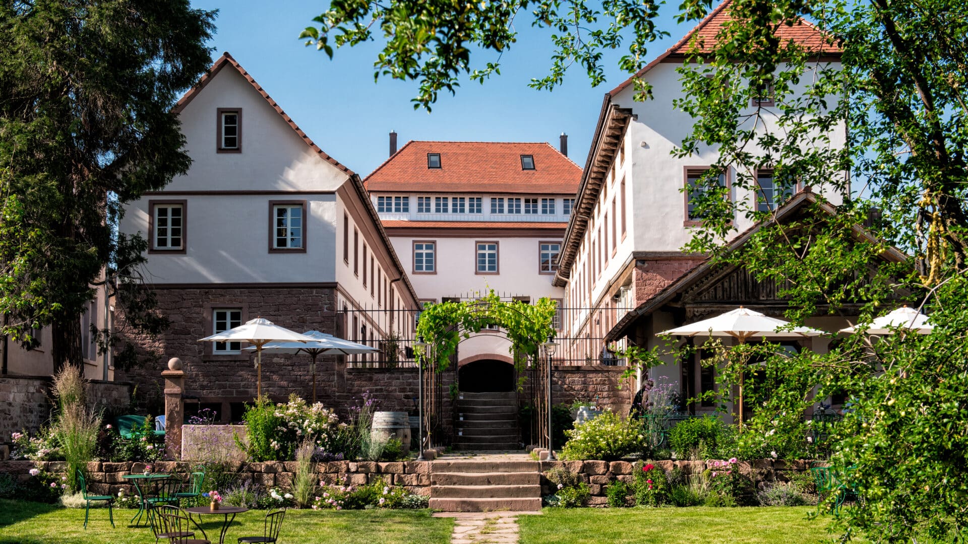 Garten des Hauses Palais Wunderlich