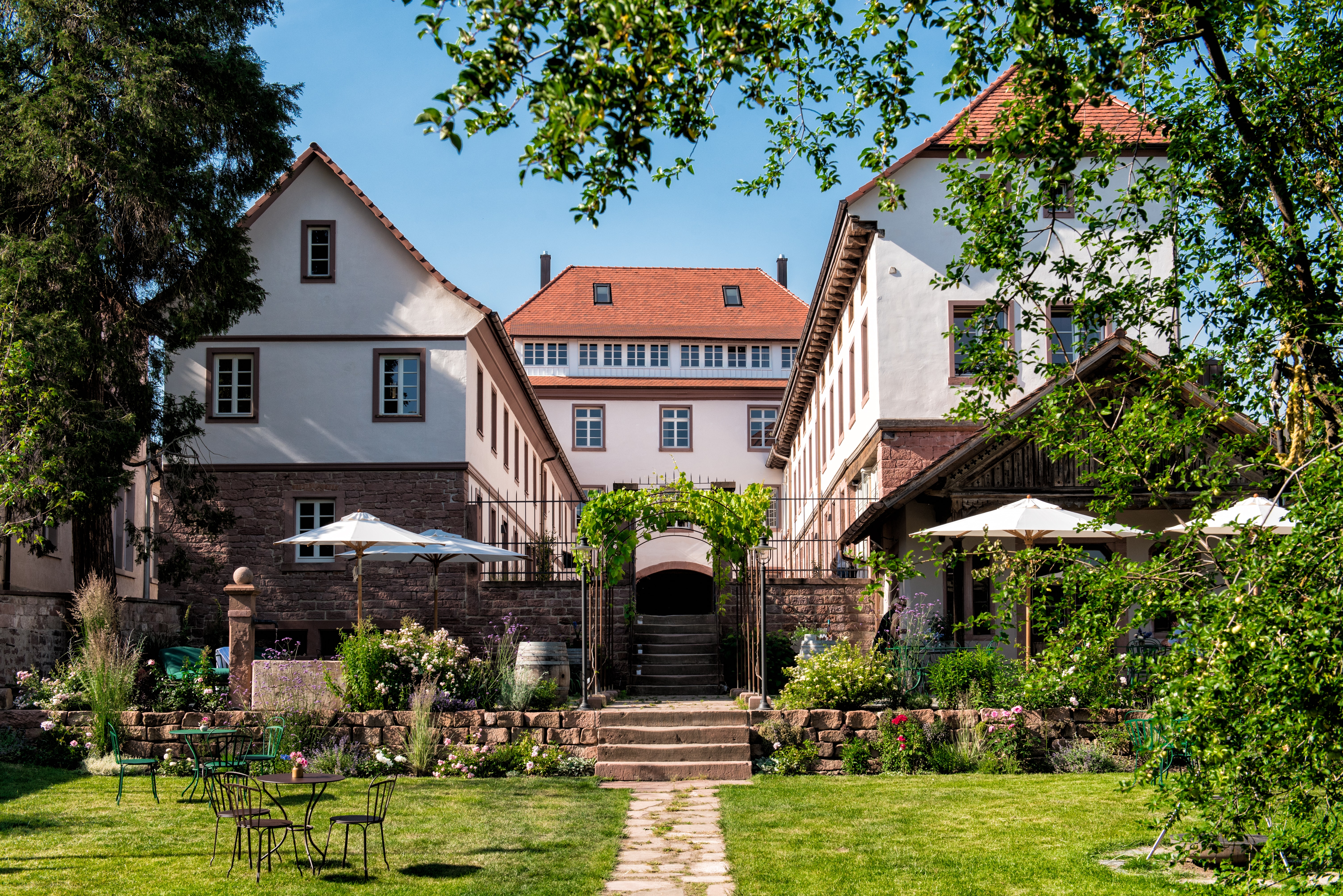 Garten des Hauses Palais Wunderlich