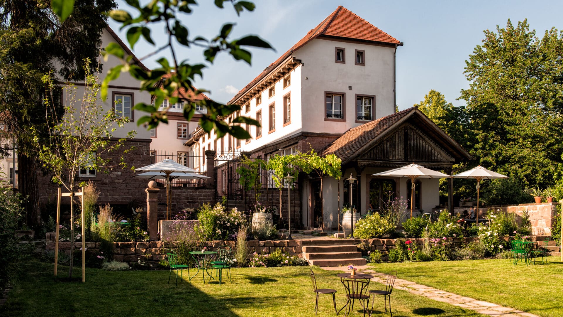 Haus und Garten des Palais Wunderlich