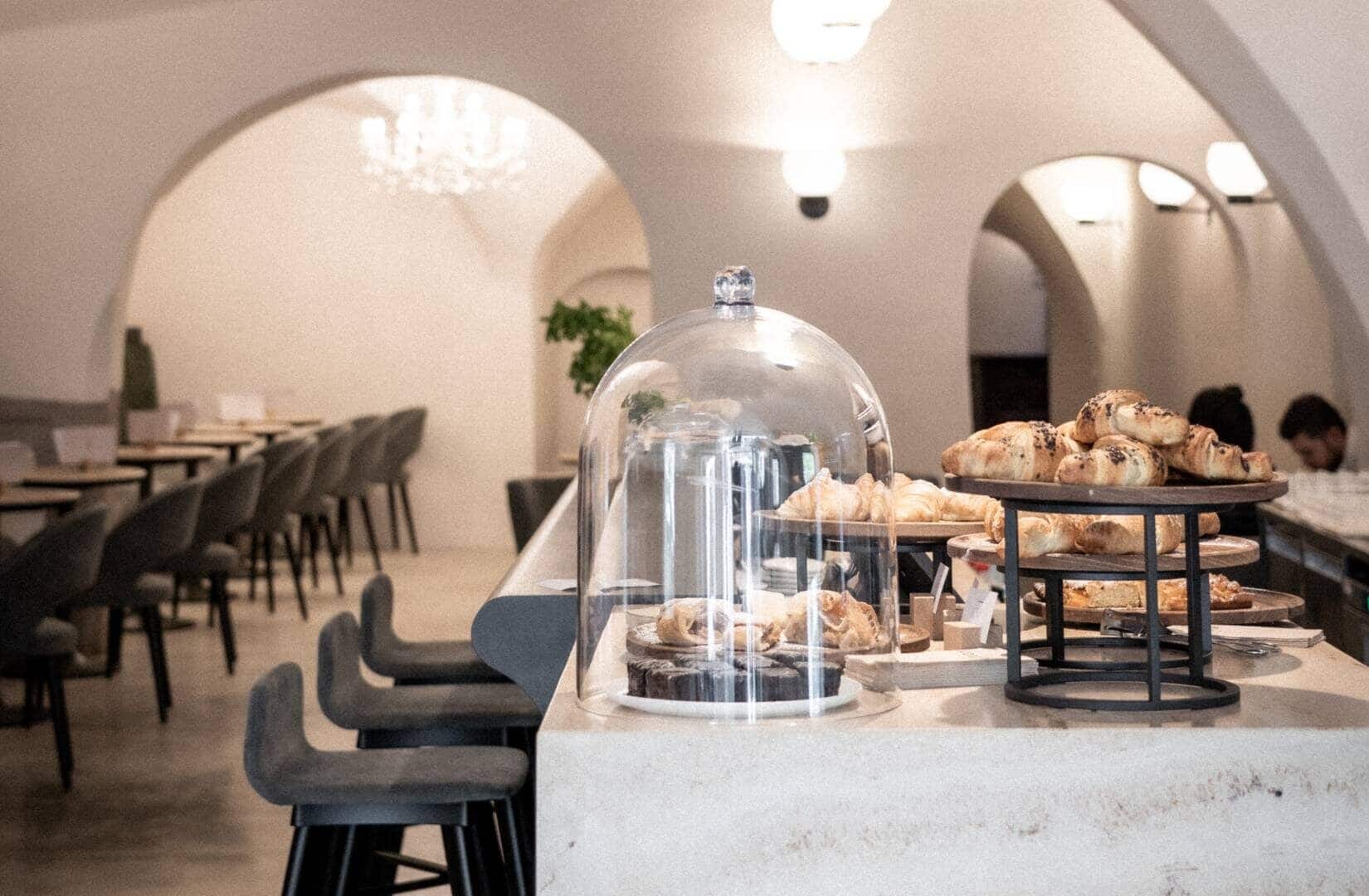 Gastraum im Adler Historic Guesthouse
