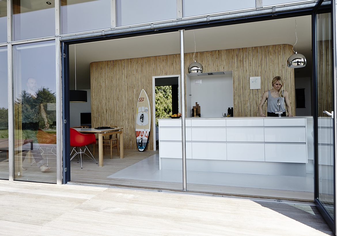 Ferienhaus Aavego - außergewöhnliche Architektur in Anger an der Nordsee, Dänemark