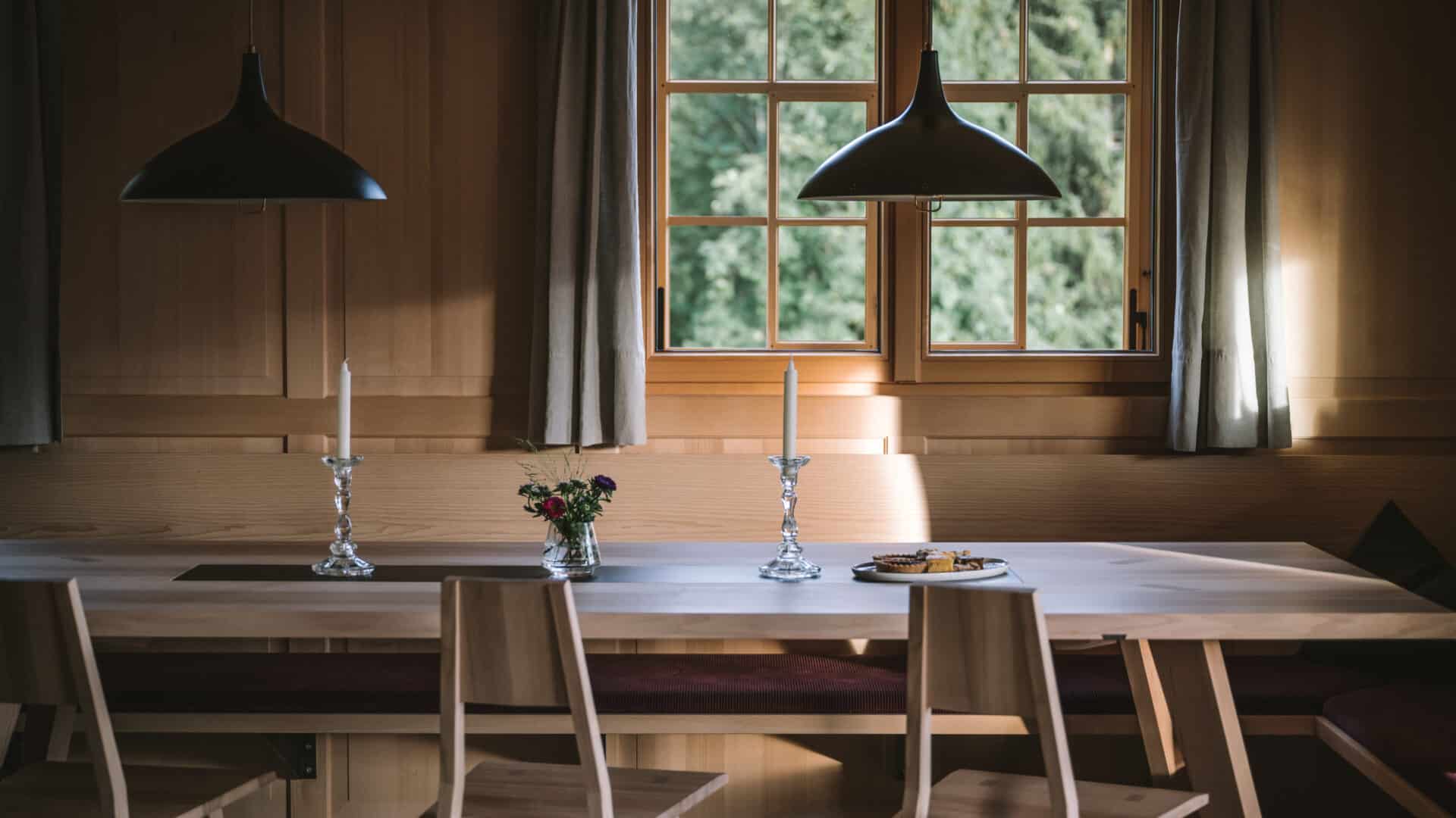 Essplatz im Halwina Hideaway