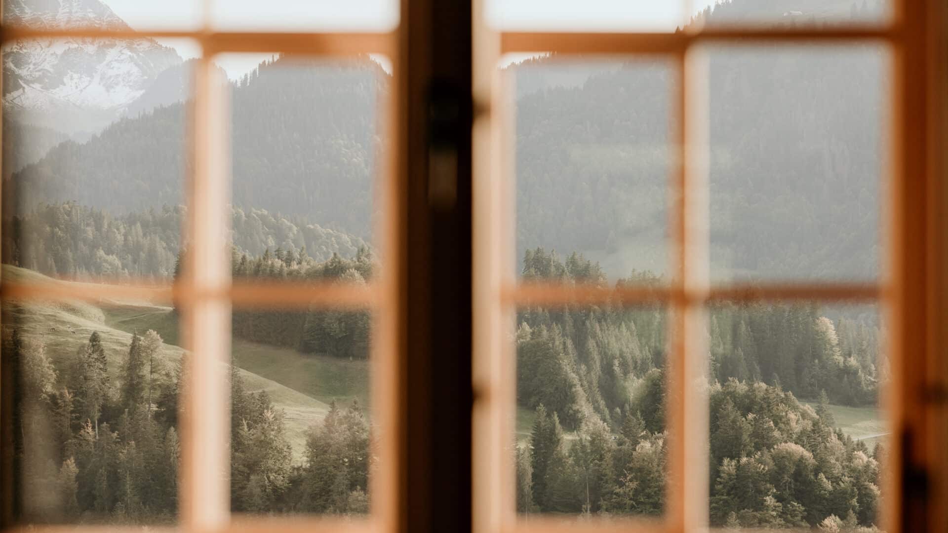 Blick aus dem Fenster im Halwina Hideaway