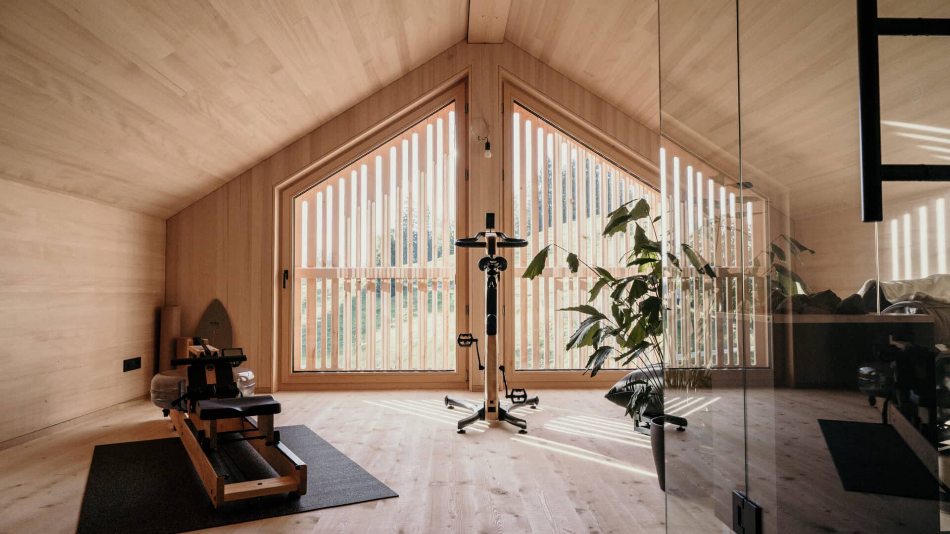 Fitness at home im Halwina Hideaway