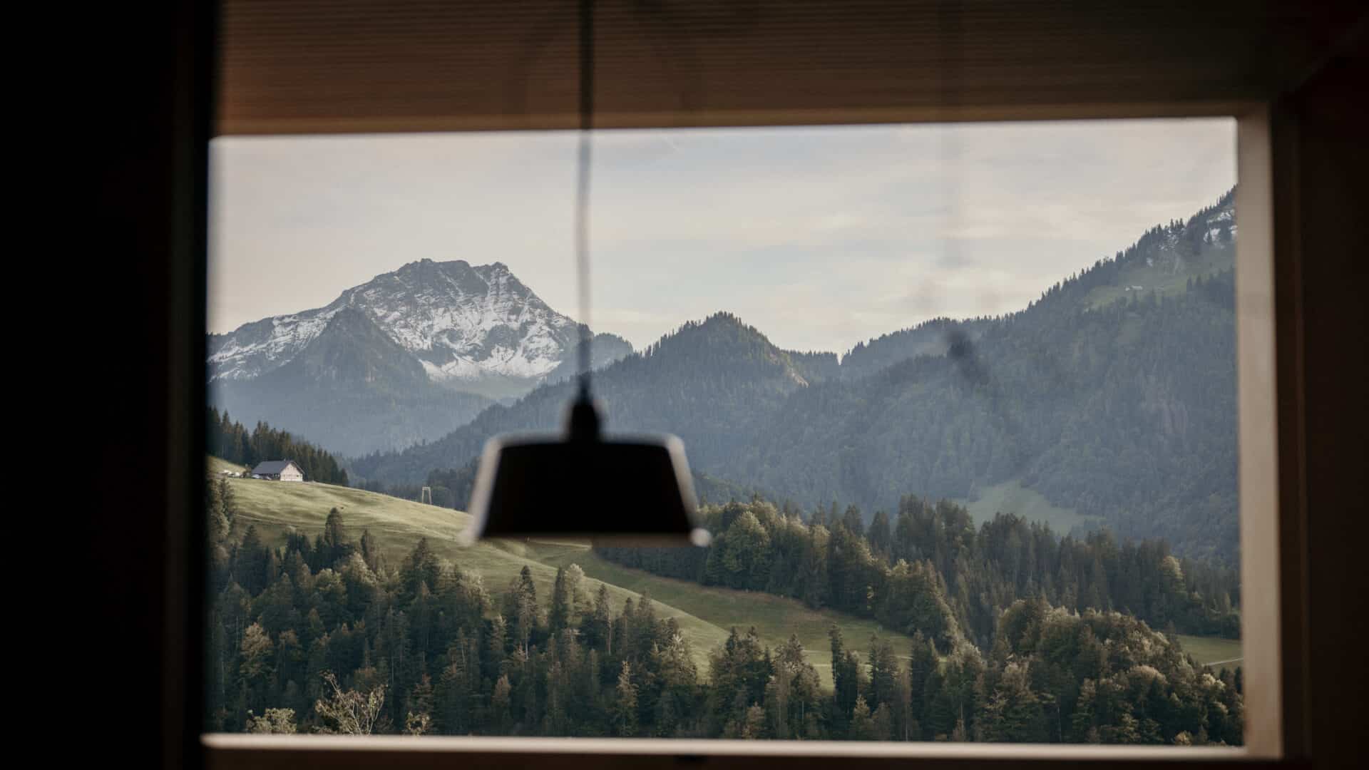 Ausblick vom Essplatz aus im Halwina Hideaway
