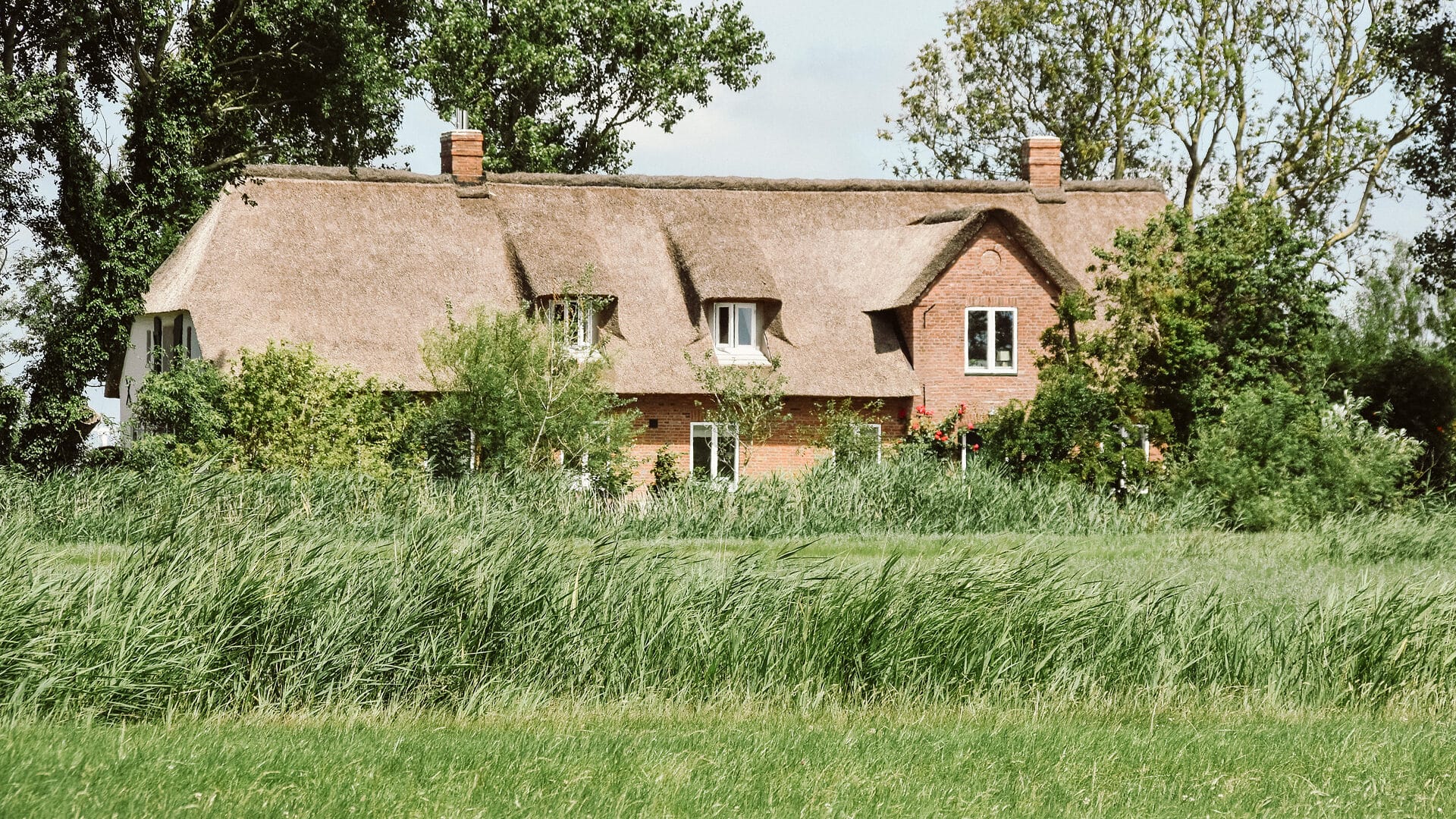 Huus Uelvesbüll, Ferienhaus an der Nordsee, Eiderstedt