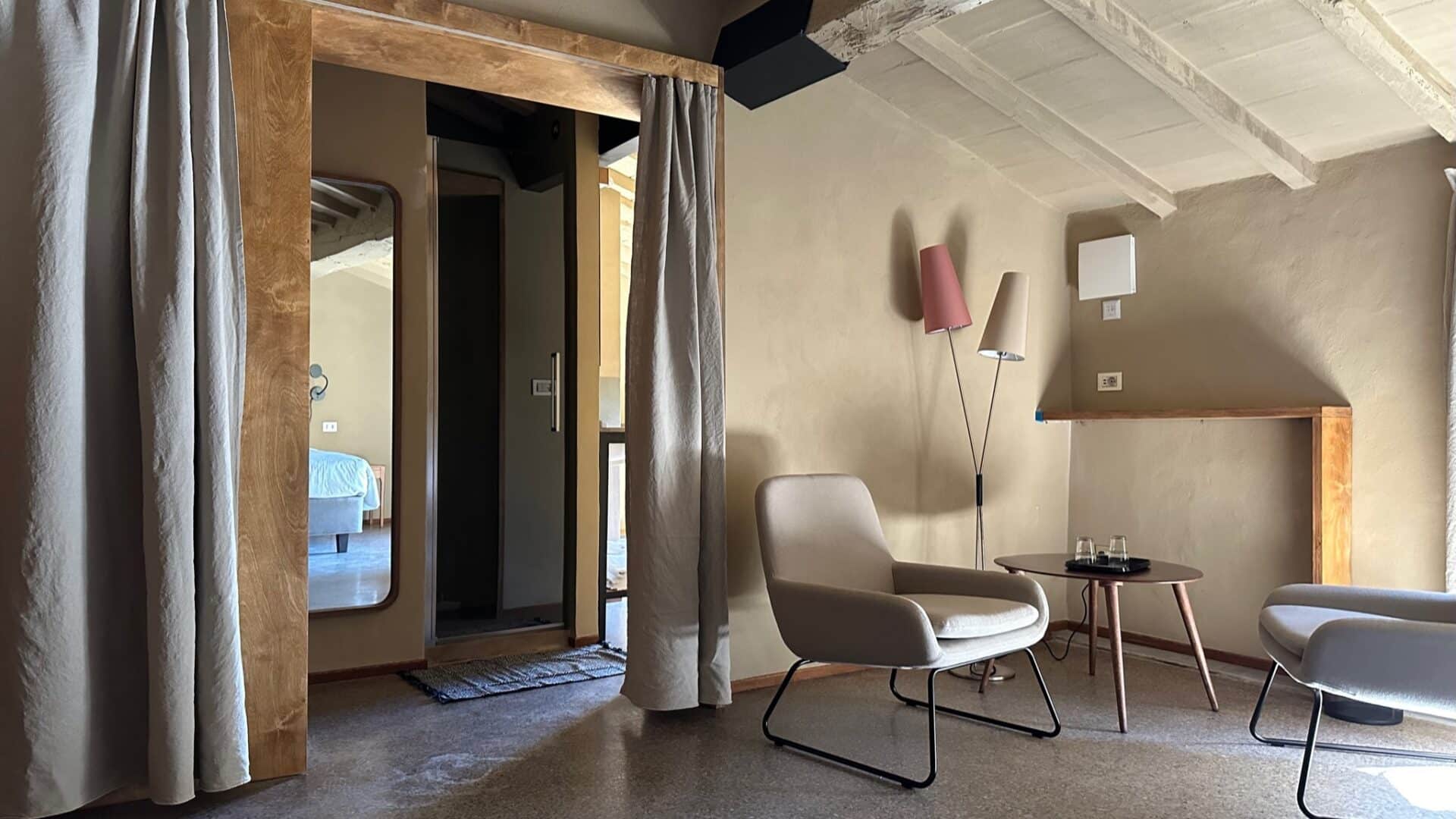 Apartment mit Sitzplatz im Palazzo