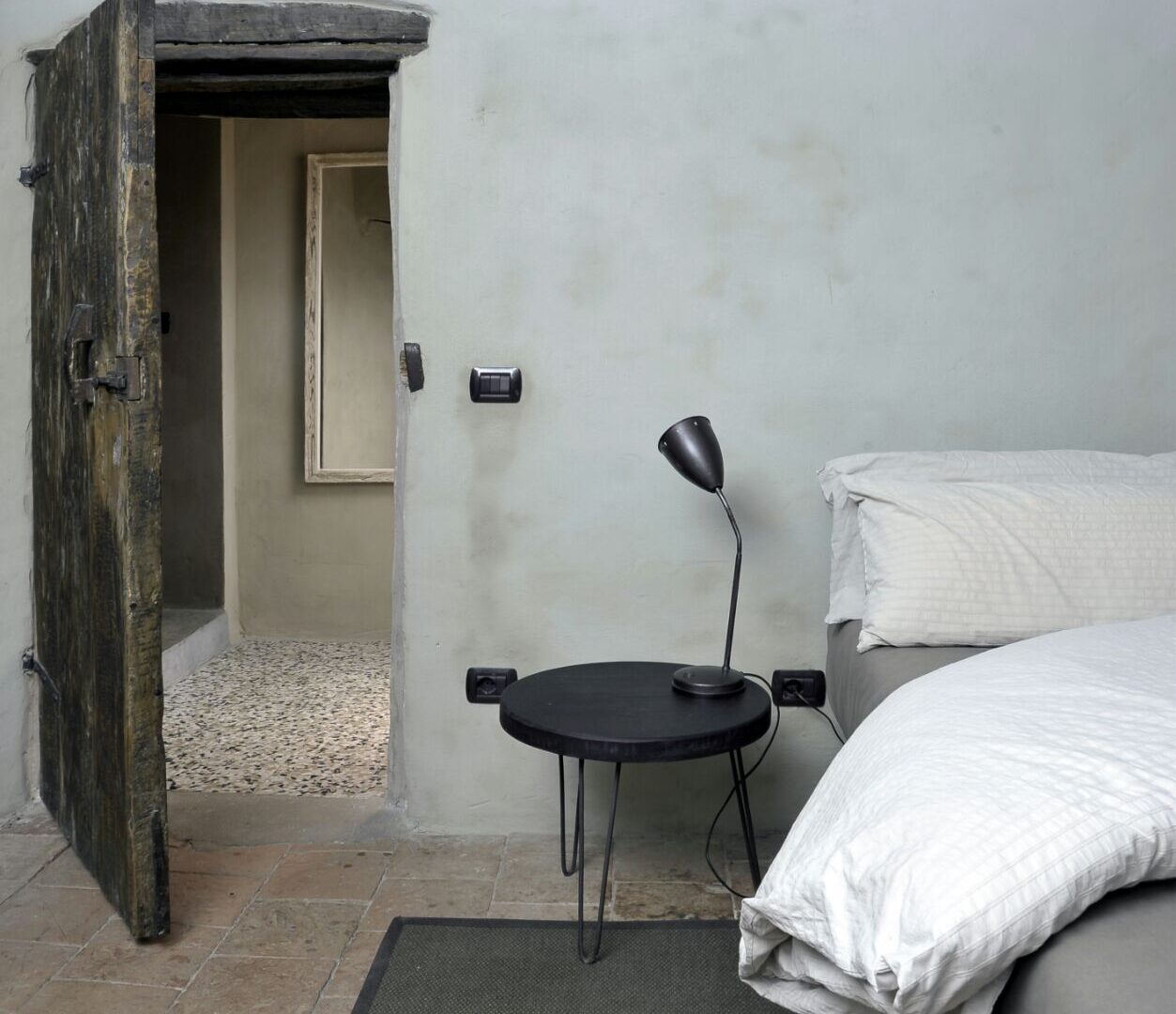 Schlafzimmer im Ferienhaus des Vereins Serafina