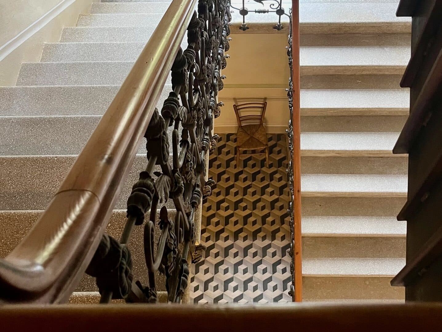 Eingangshalle mit Treppe
