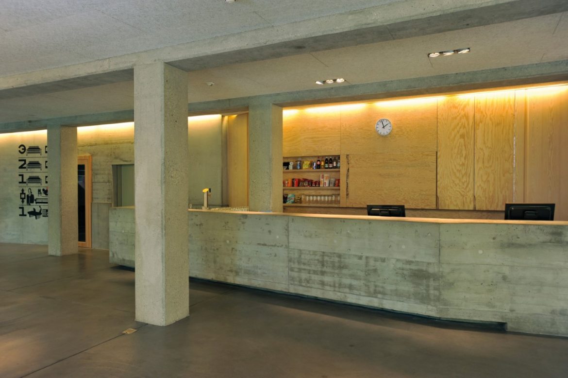 Jugendherberge Basel, Hostel, Design, Architektur, Budget, Low Budget