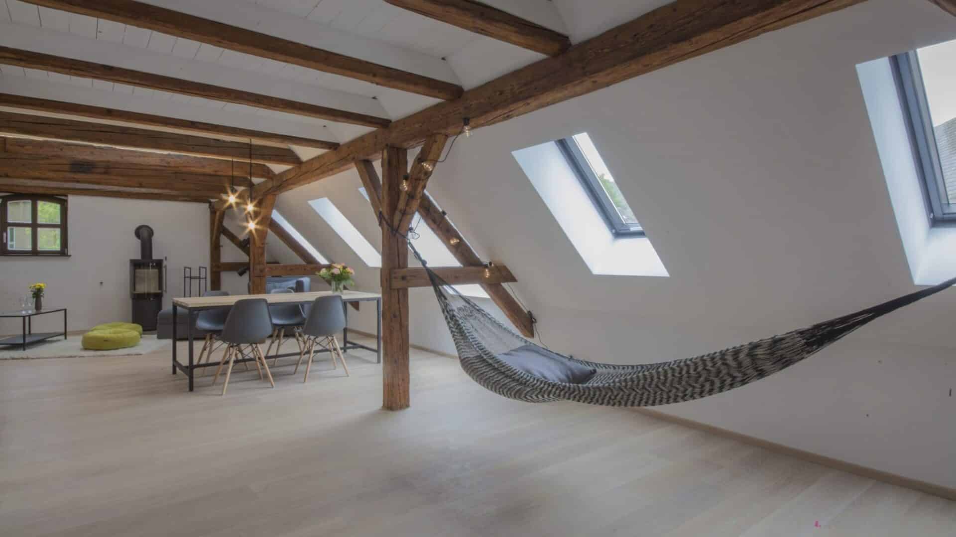 Kreativmühle Hof, Mücheln, Ferienwohnung, Loft, Gneisenautal