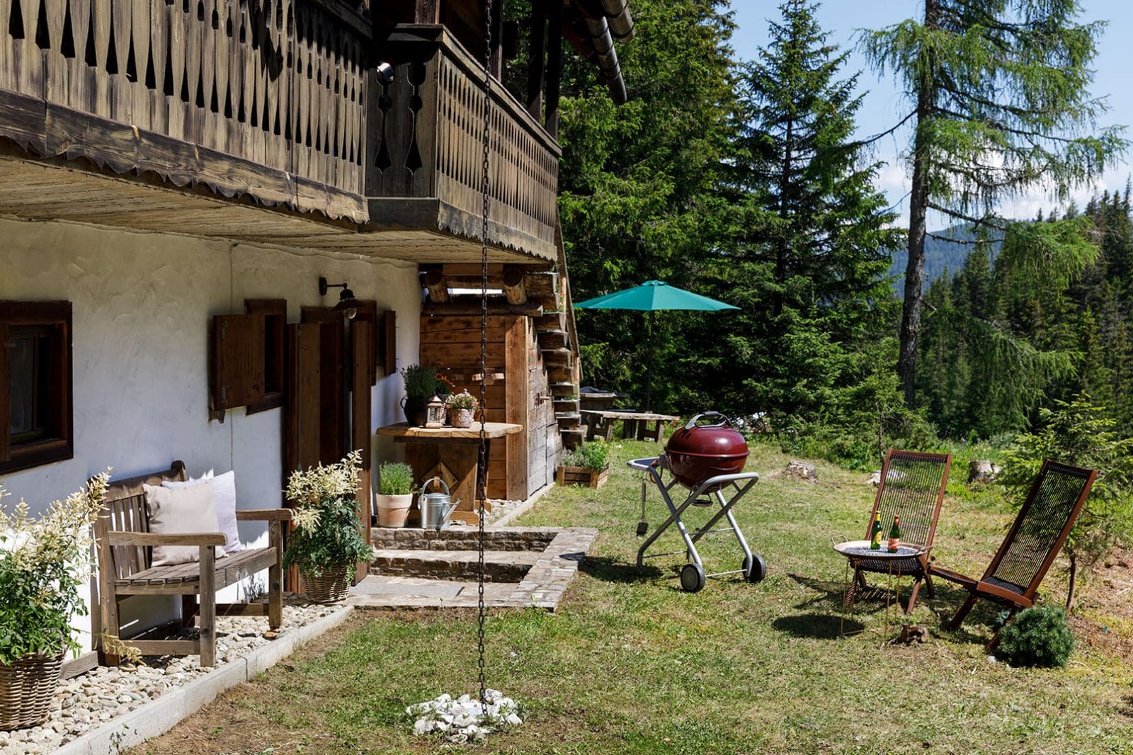 Lachtal Lodge, Ferienhaus, Natur, Architektur, große Gruppe, Großfamilie, Österreich