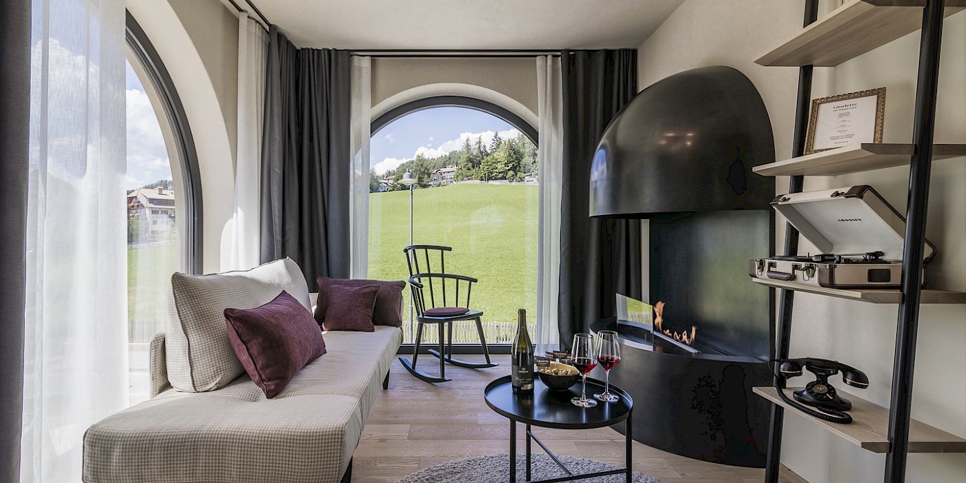 Wohnraum im Gloriette Guesthouse