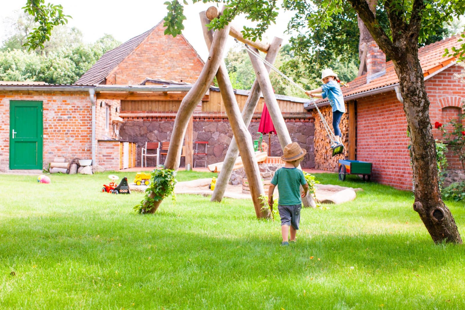 Altes Backhaus Haselberg, Brandenburg, Ferienwohnung, Ferien mit Kindern, kinderfreundlich, Retrostyle, Vintage