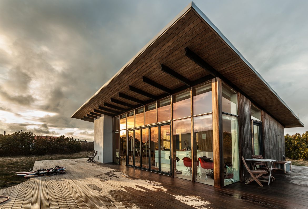 Ferienhaus Aavego - außergewöhnliche Architektur in Anger an der Nordsee, Dänemark