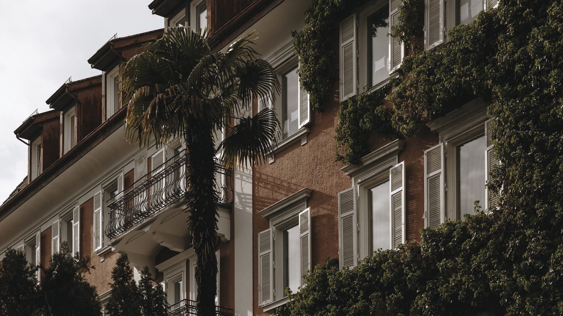 Fassade des Parkhotel Mondschein
