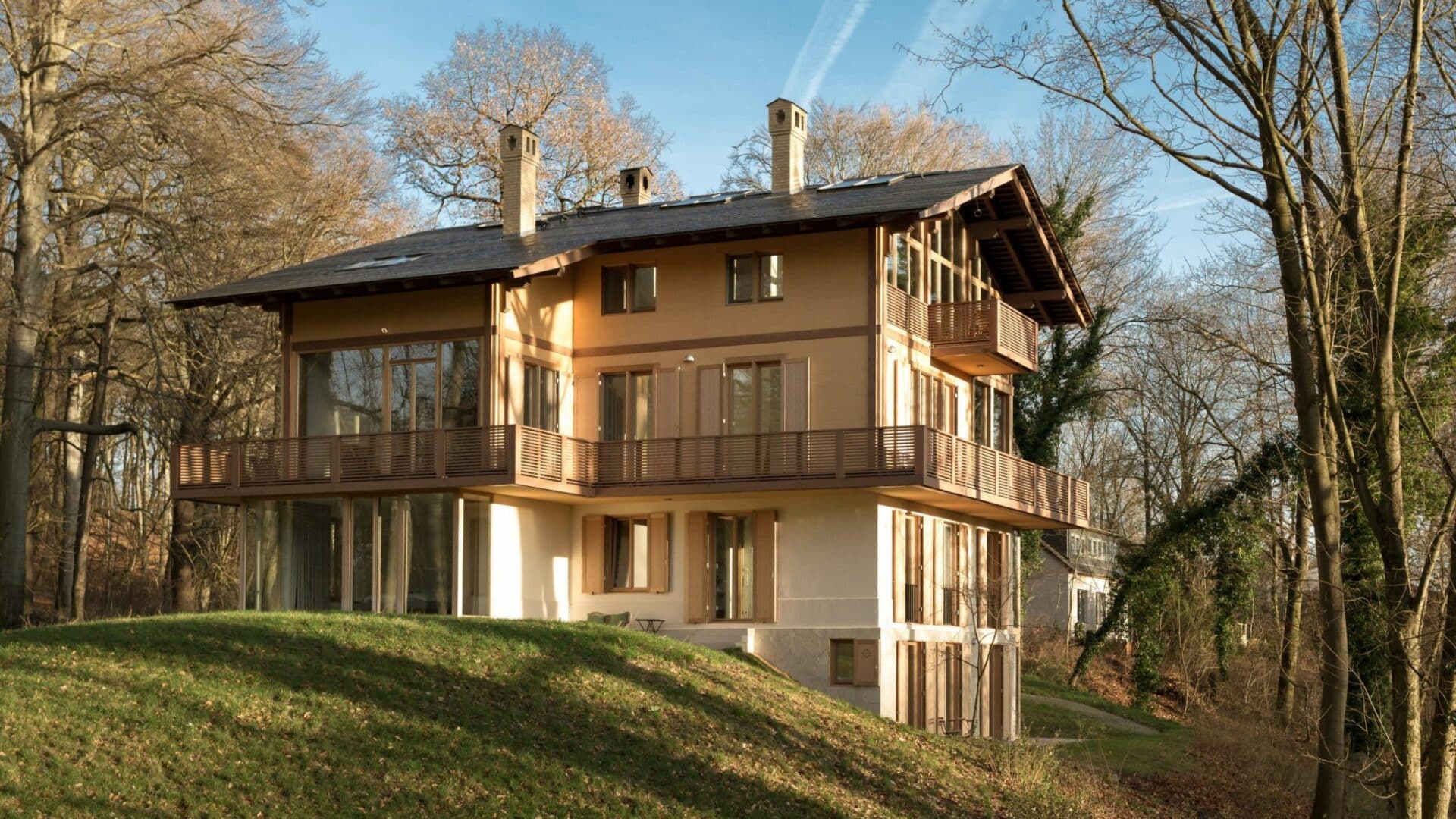 Nr.1 Chalet Zufahrtsseite