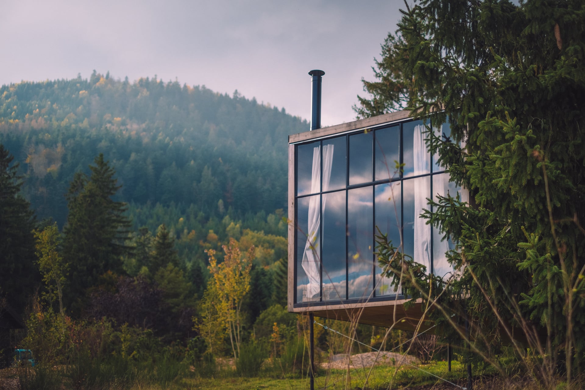 Nutchel, Forest Village, Elsaß, naturnahe Unterkunft, Glamping, Camping,