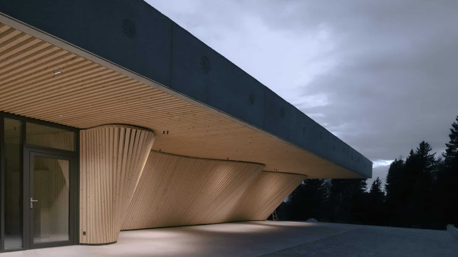 anders mountain suites, view of the facade of the house