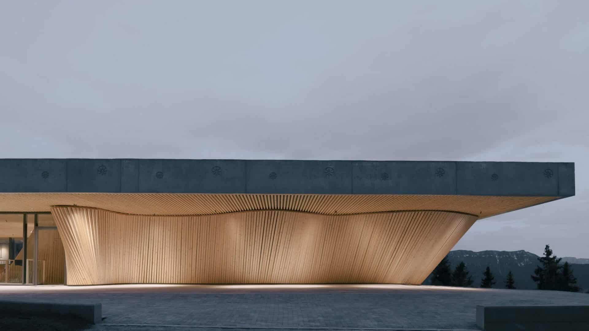 anders mountain suites, view of the facade of the house